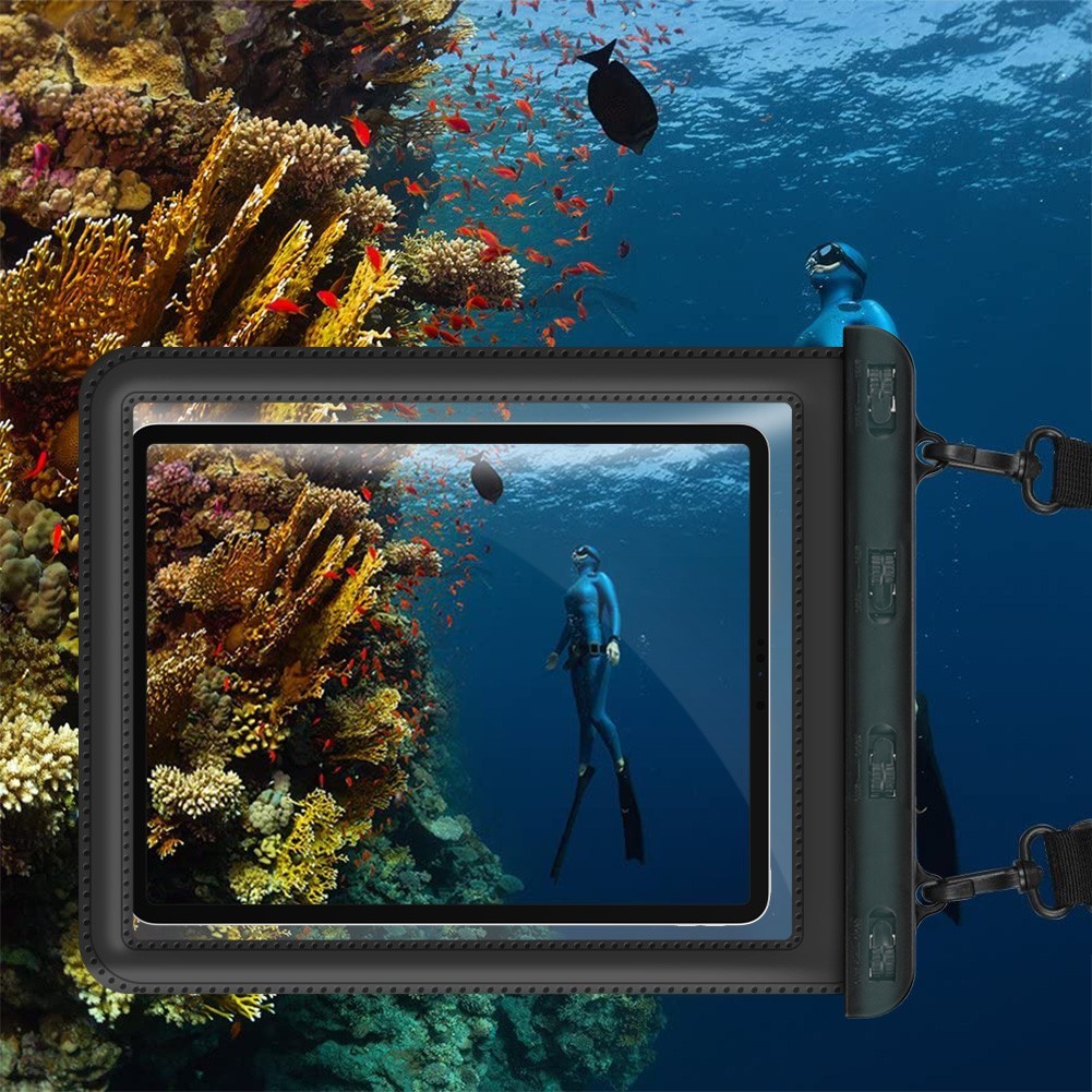 Touch Screen Waterproof Tablet Pouch for iPad Galaxy Tab Fire HD Tablets