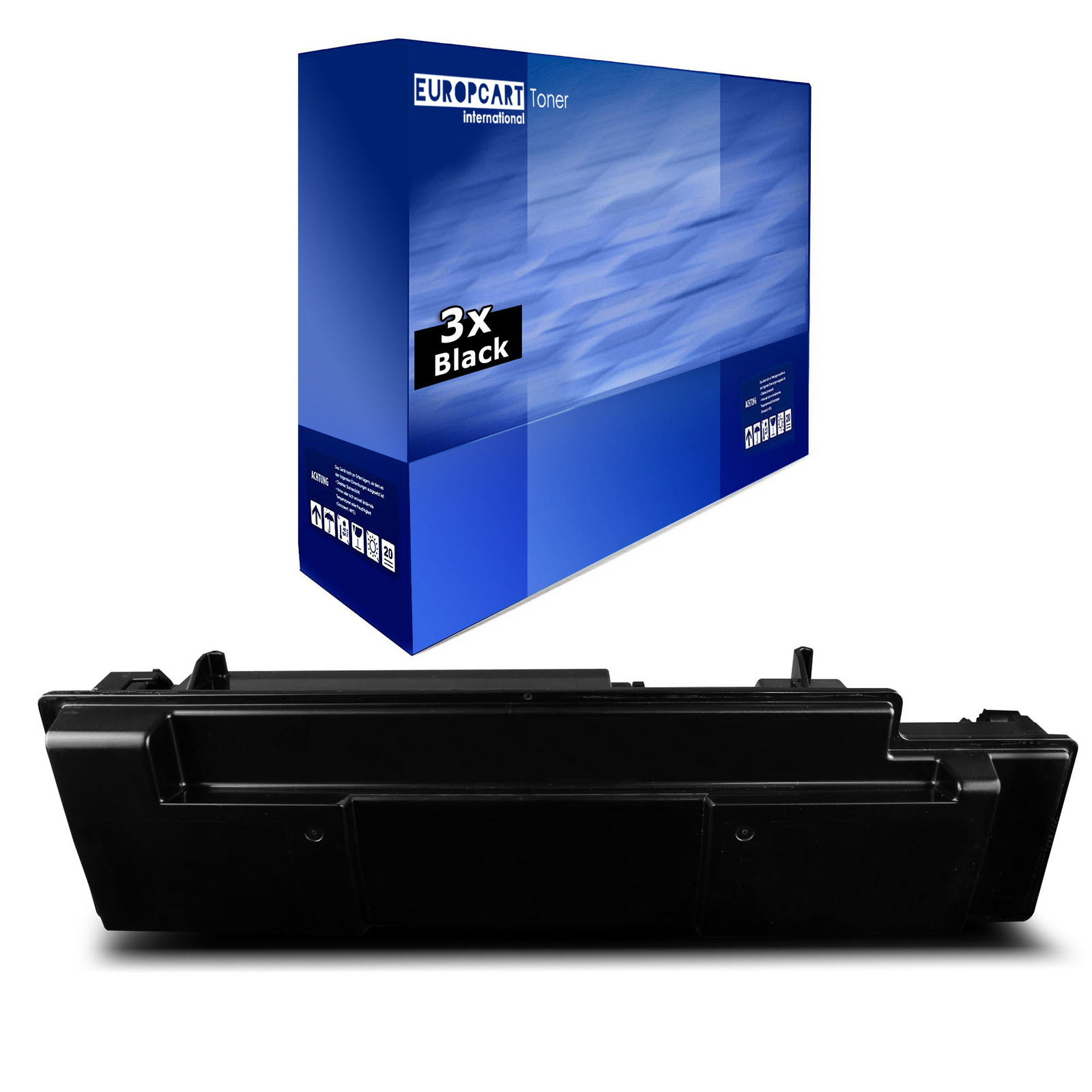 3x Europcart Toner for Kyocera FS-6950-DTN FS-6950-DN