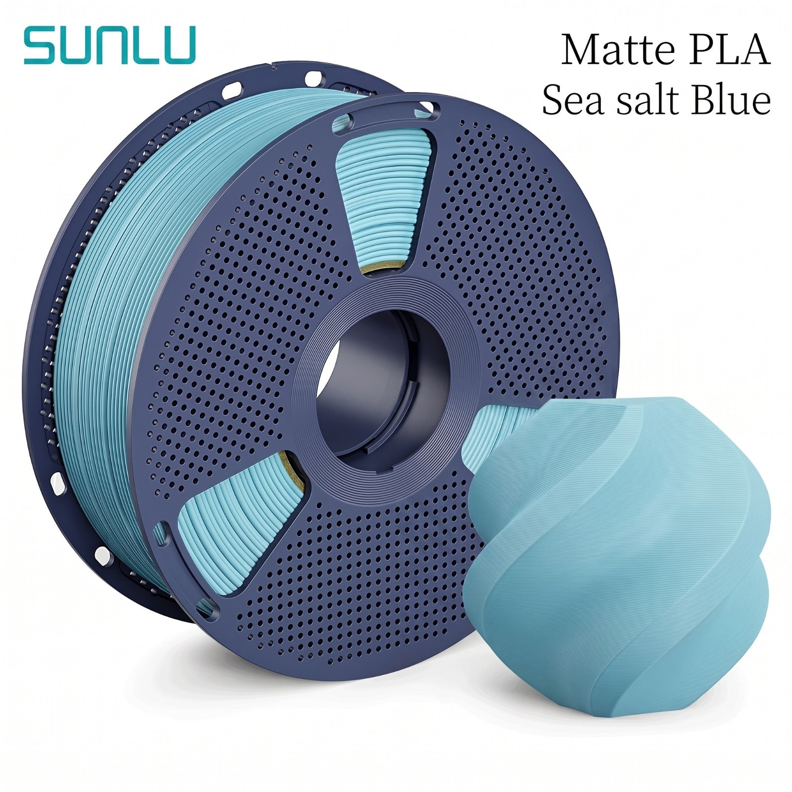 SUNLU Matte PLA Filament 1kg (2.2lbs)  1.75mm Print Smoothly Arranged neatly