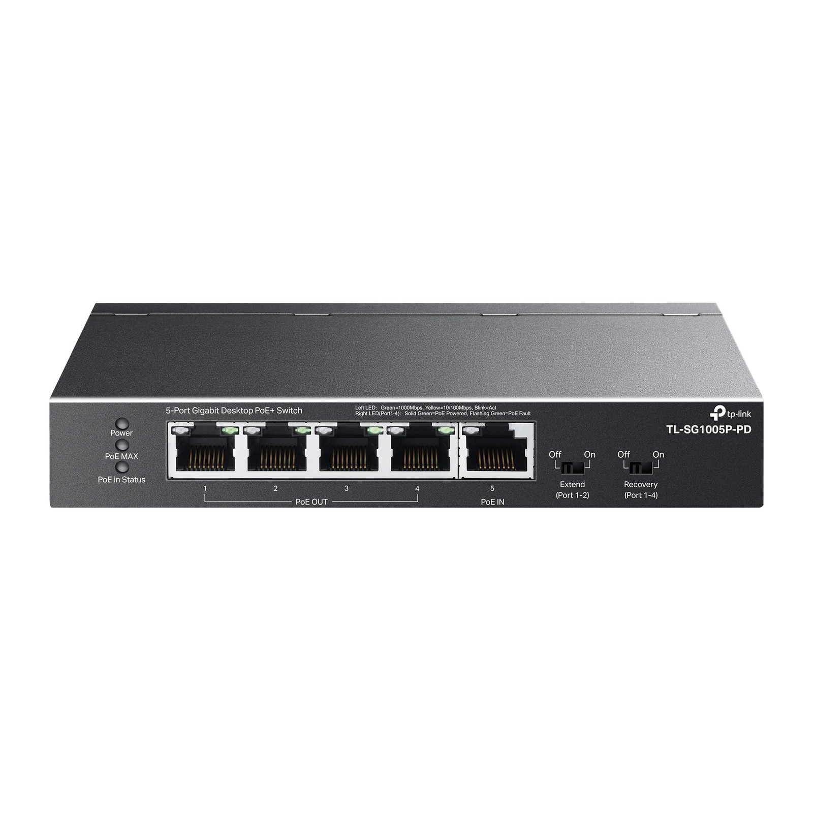 TP-Link TL-SG1005P-PD, 5 Port Passthrough Gigabit Ethernet Switch (tlsg1005ppd)