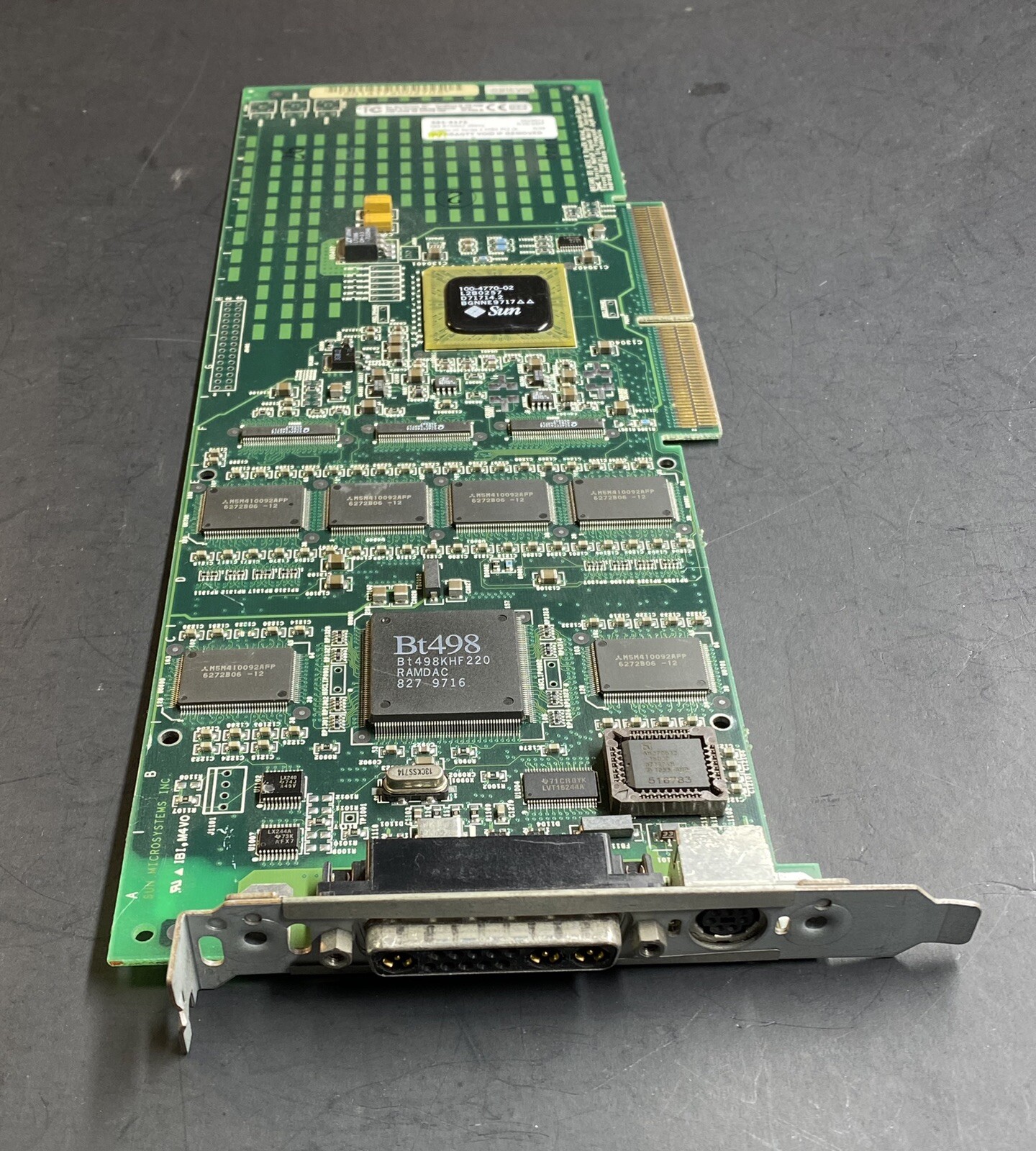 SUN 501-4172 Creator3D Series 2 (FFB2) Graphics Card Ultra 30 / Ultra 60 TESTED