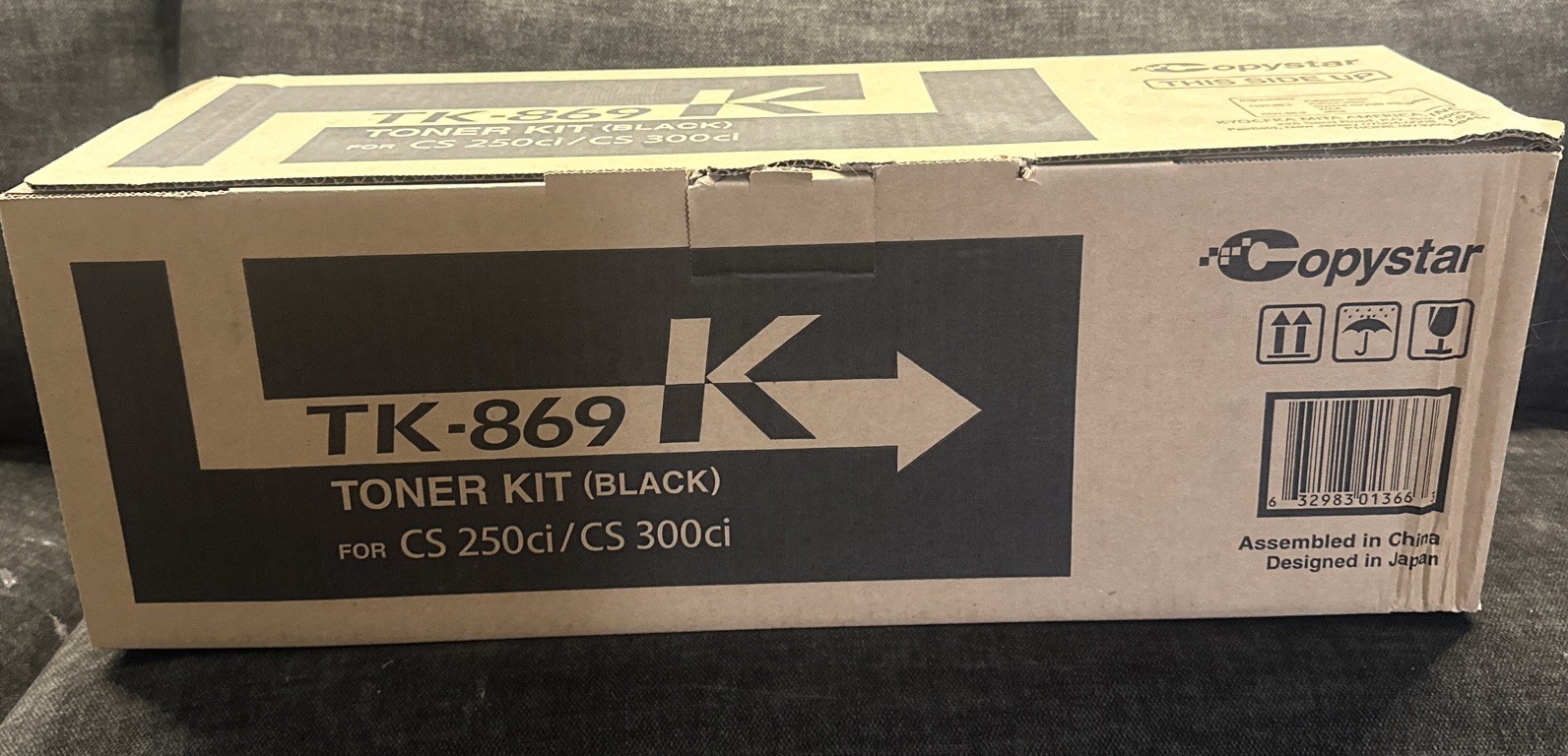 Genuine Copystar TK-869K Black Toner Cartridge 1T02JZ0CS0