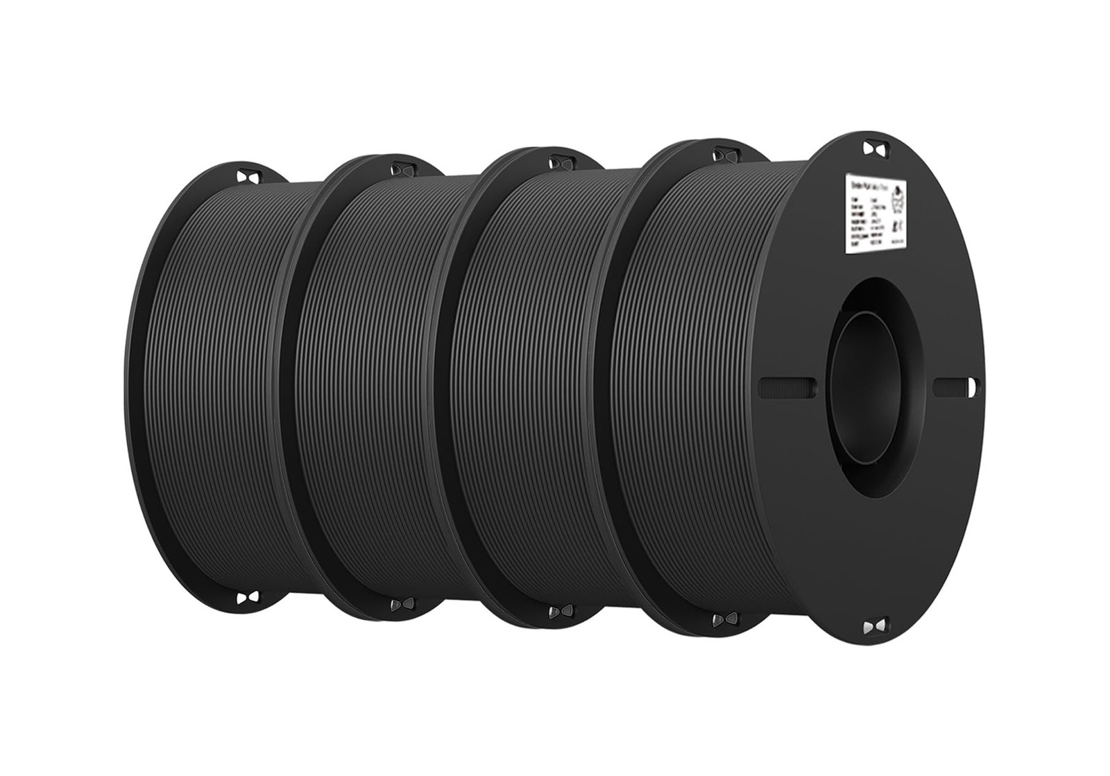 Creality PLA 1.75mm Black Filament 4KG 4-Pack - FDM
