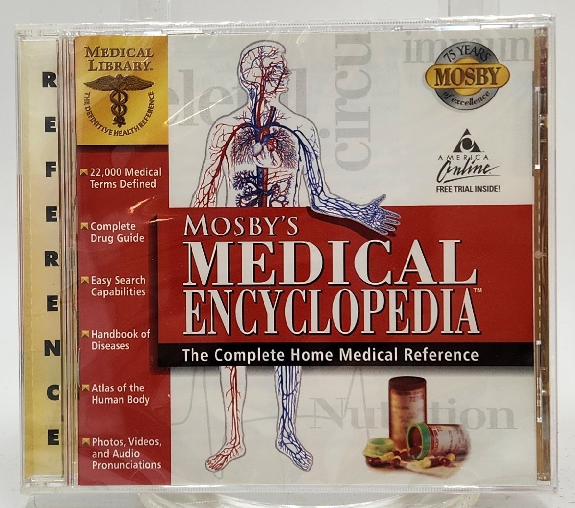 VTG 1995 Mosby’s Medical Encyclopedia CD-ROM - Windows 3.1 (or higher) SEALED 