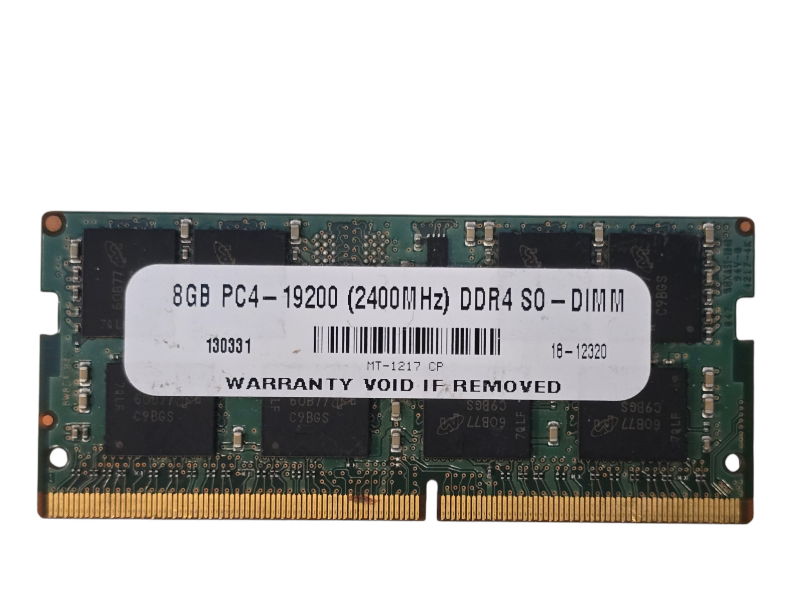 V2 8GB DDR4 SO-DIMM PC4-19200 2400MHz 1Rx8 260-Pin Laptop RAM DDR4-2400T