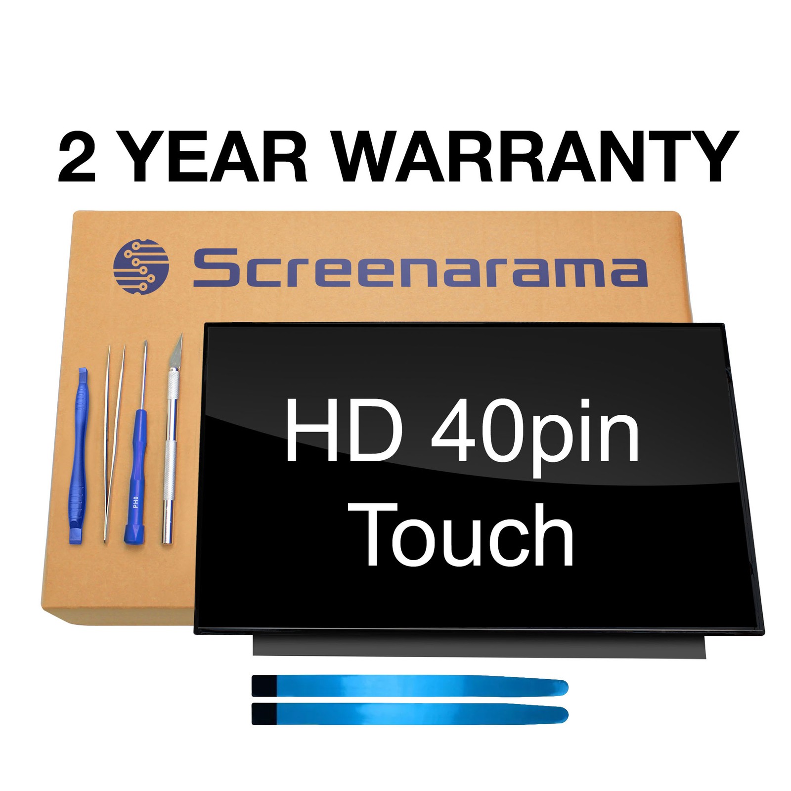 AUO B156XTK02.0 HW0A 1A 5A 40pin LCD Touch Screen + Tools SCREENARAMA * FAST