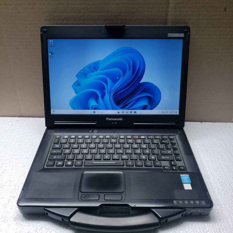 Panasonic Toughbook CF53 14" Core i5 4310U 2.0Ghz  16GB RAM  256 SSD WIN 11 Pro,