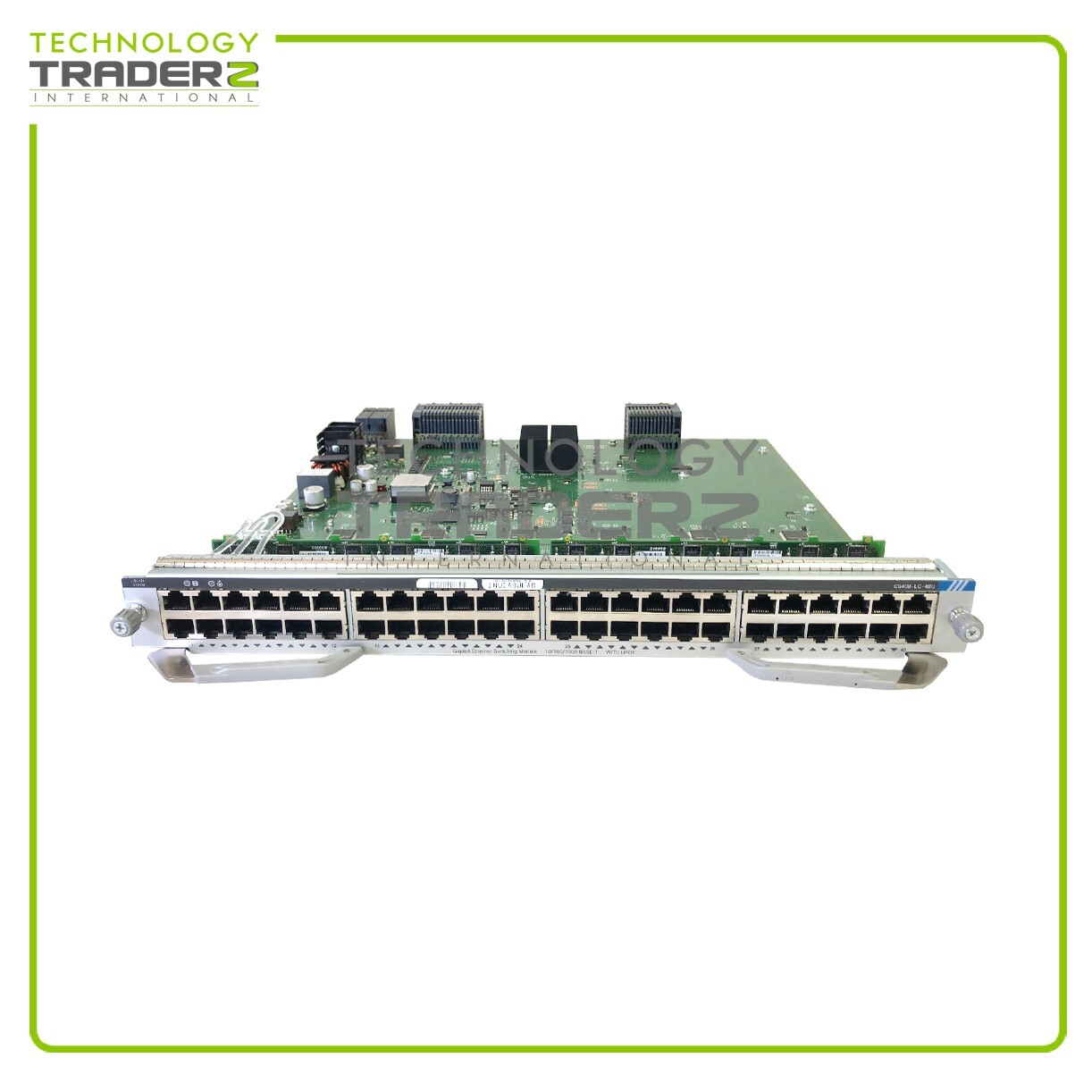 C9400-LC-48U V02 Cisco Catalyst 9400 48-Port UPOE 10/100/1000 (RJ-45) Switch