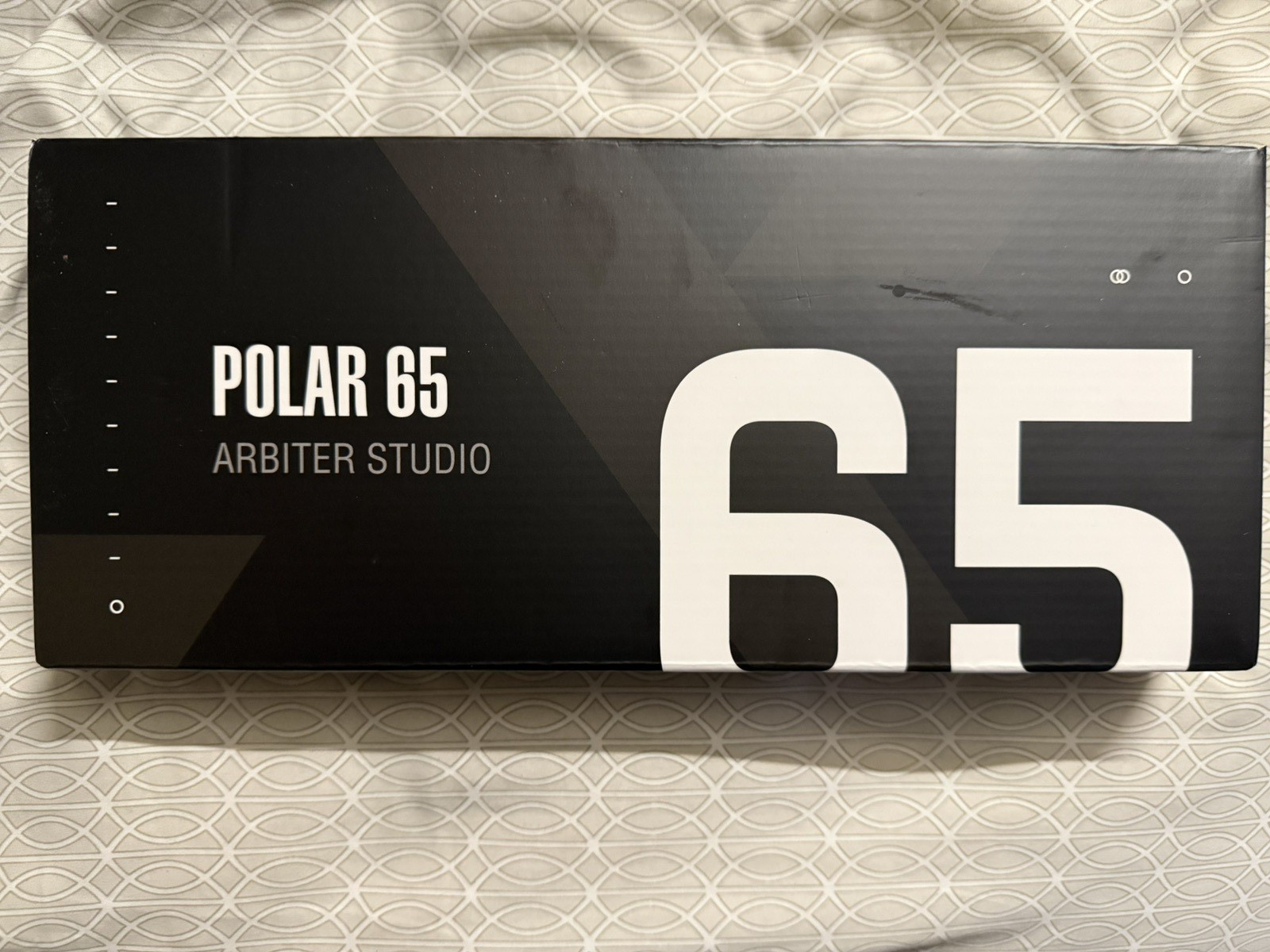 Limited Edition Arbiter Studio Polar 65  Phantom Black Hall Effect Keyboard