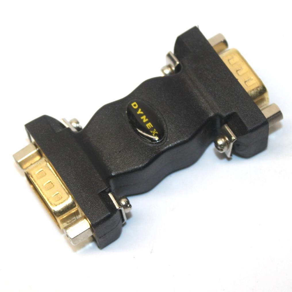 Dynex Serial Port Connector 9-Pin RS 232 Gold Plated Pins Adapter
