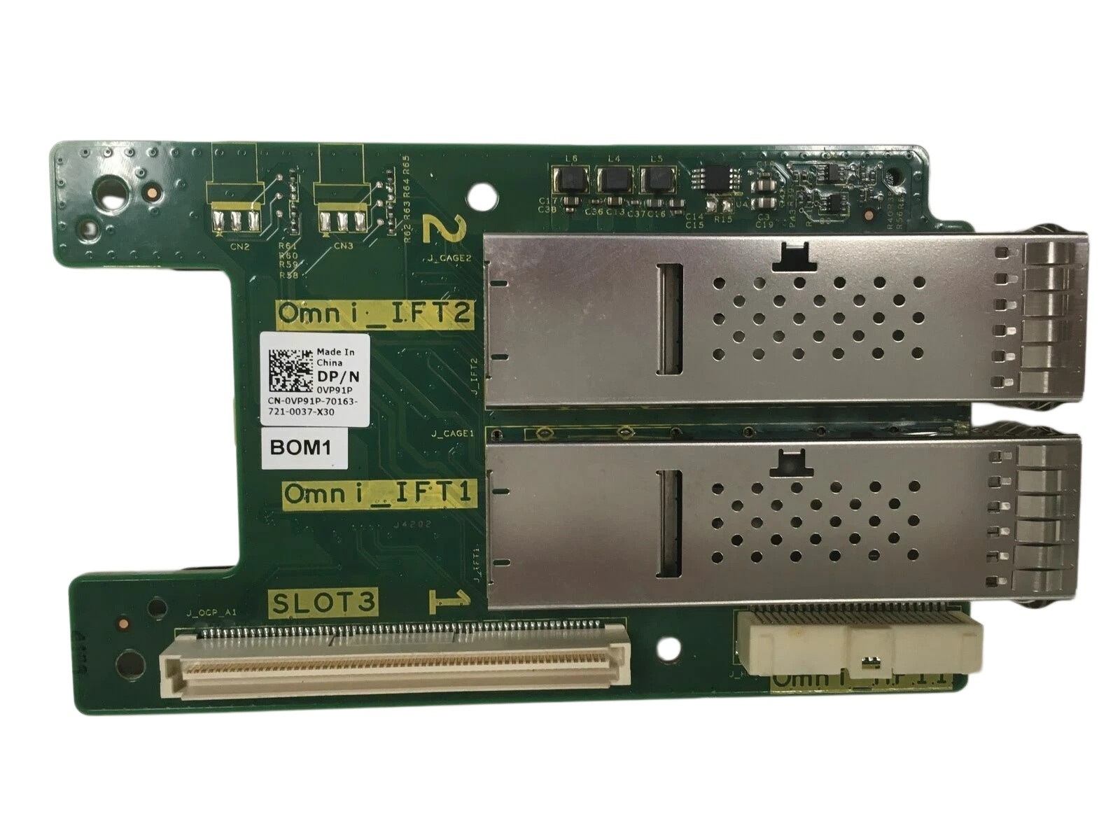 Dell VP91P Intel Omni-Path HFI 100Gbps Dual Port OCP Mezzanine Card C6420 0VP91P