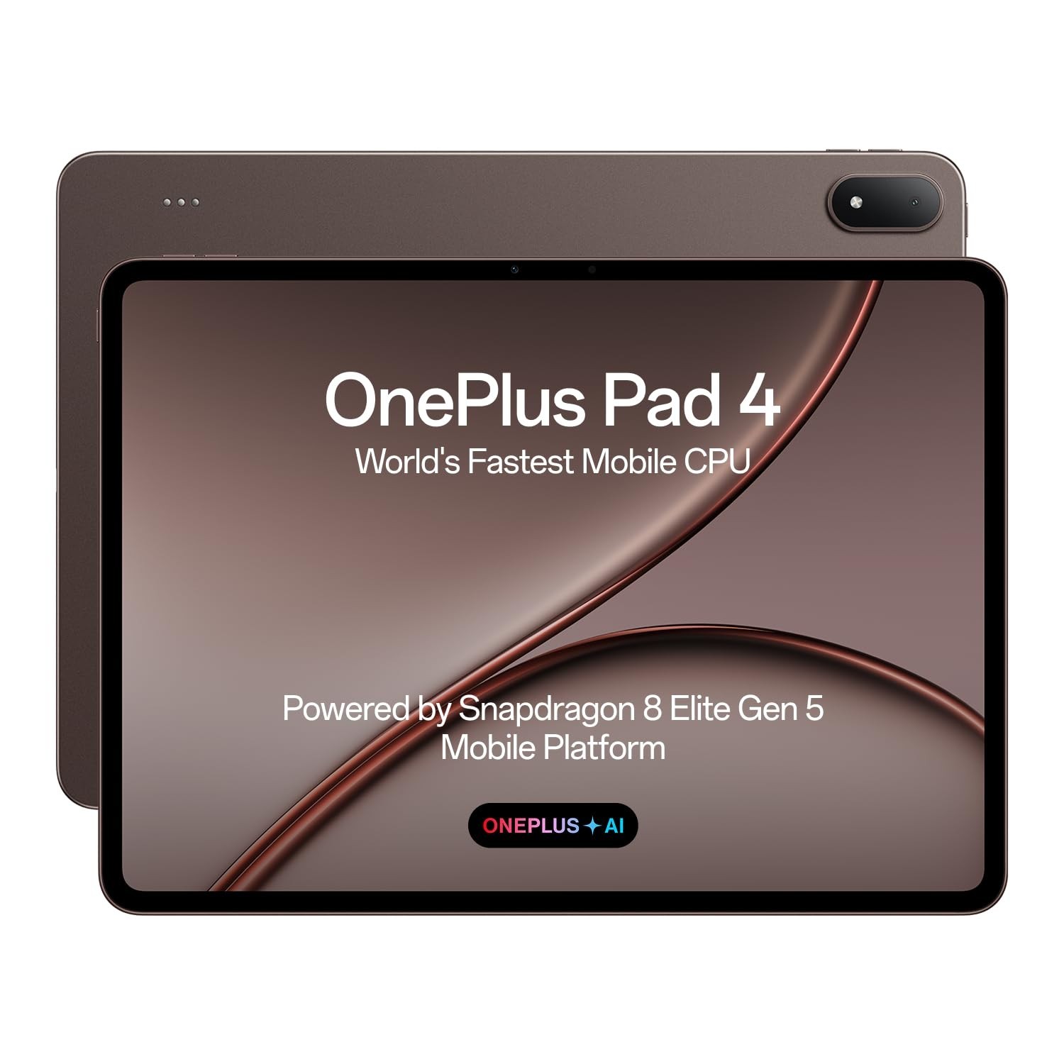 OnePlus Pad 4, Snapdragon® 8 Elite Gen 5 Platform 12GB + 512GB  WiFi Dune Glow