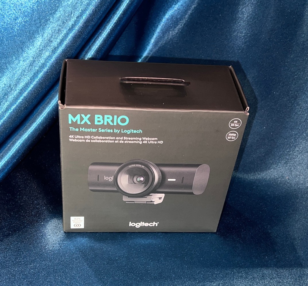 Logitech MX Brio 4K Ultra HD Streaming Webcam - Black - 960-001558