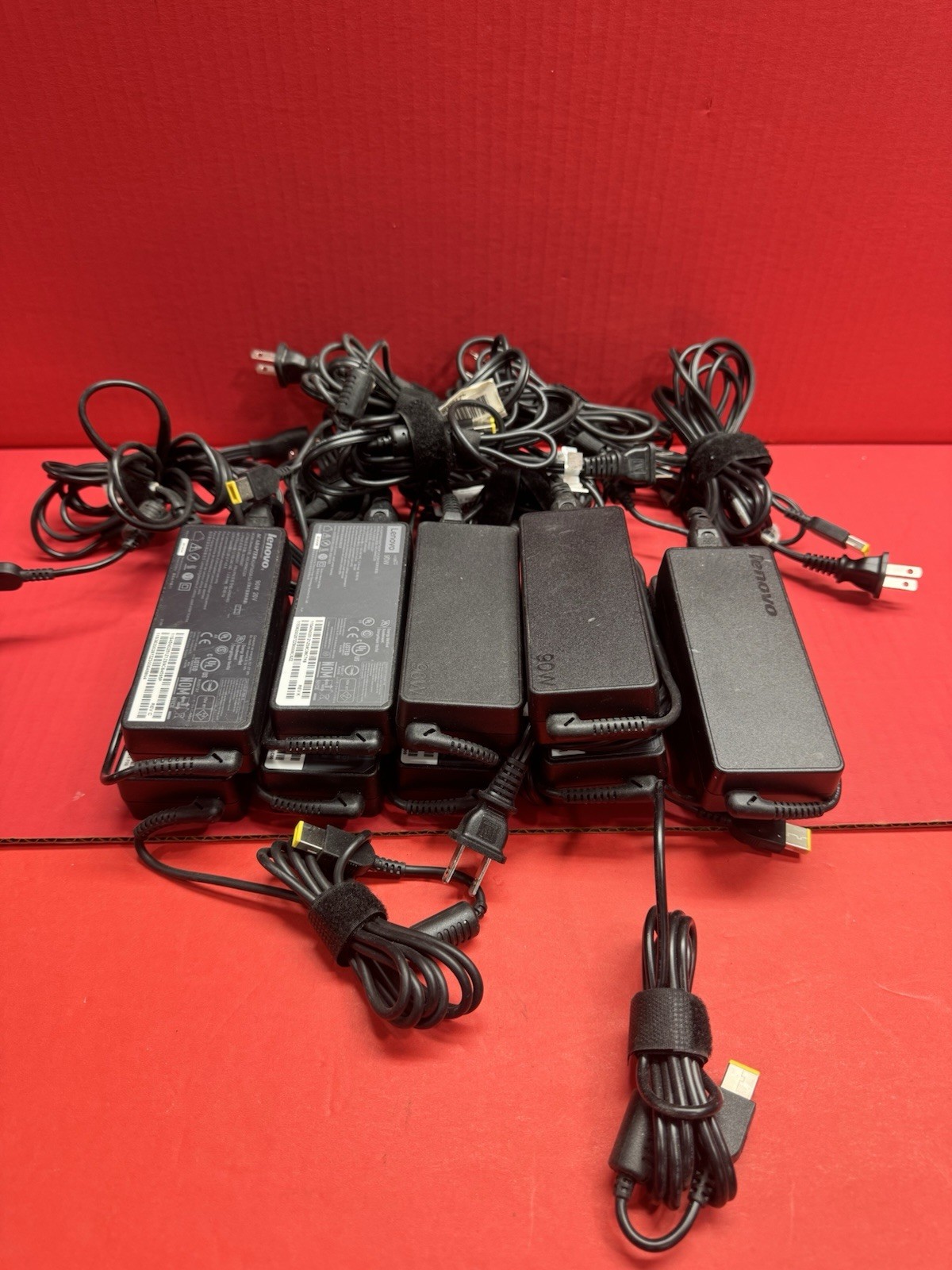 Genuine 90W Lenovo Adapter Charger ThinkPad 0B46994 Yellow Square 10pcs