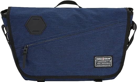 SwissGear Travel Gear 5320 Laptop Messenger Bag, 16.50 x 11 x 5, Navy, New