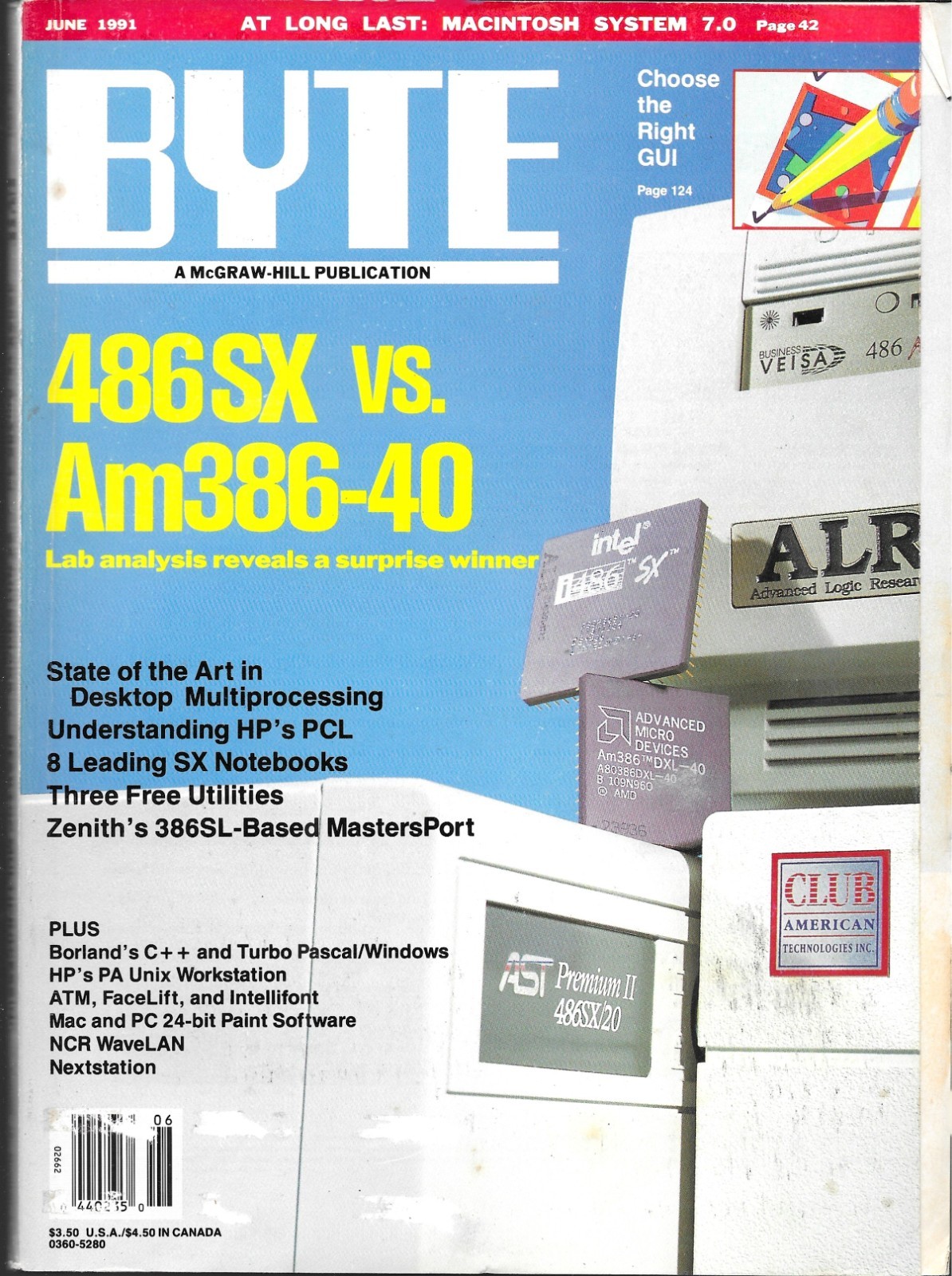 BYTE MAGAZINE JUNE 1991 VOL. 16 NO. 6 (VG) MORE BYTES IN EBAY STORE DISCOUNT