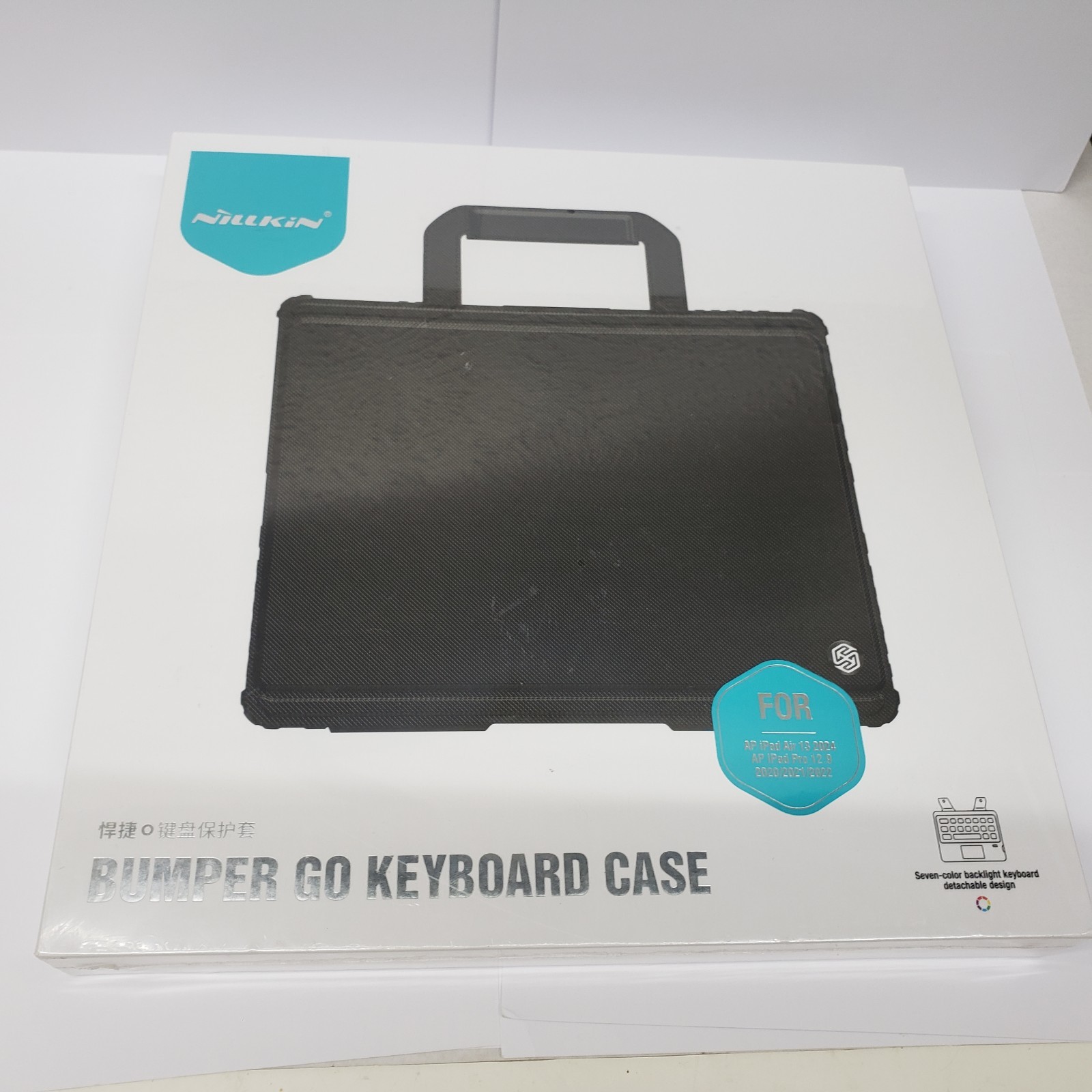 Nillkin Bumper Go Backlit Keyboard Case iPad Air 13 2024 Pro 12.9 2020/21/22 New