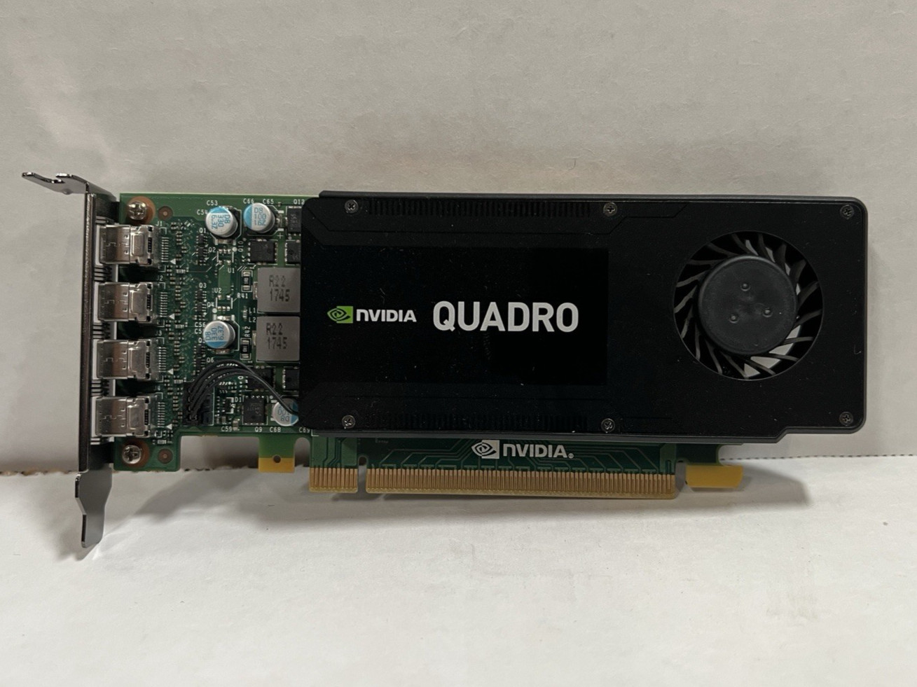 NVIDIA Quadro K1200 4GB GDDR5 PCIe x16 4x Mini DisplayPort Low Profile GPU