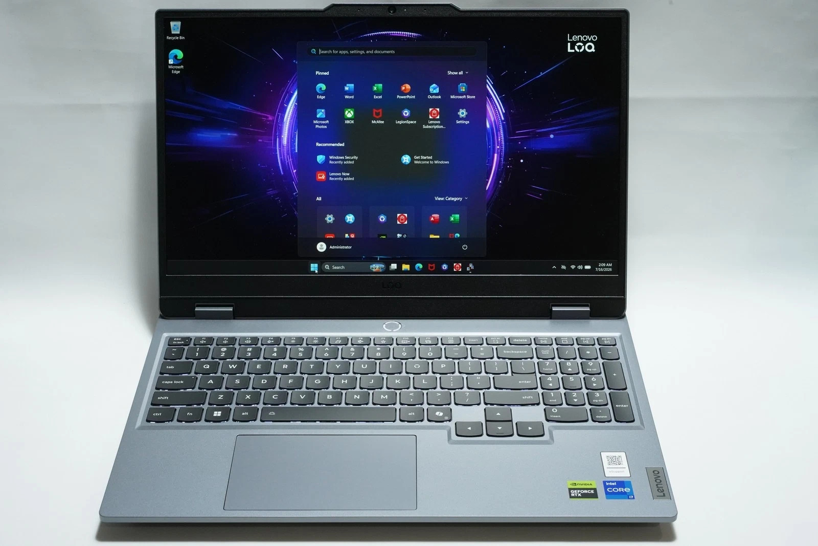 Lenovo LOQ 15IRX10 15.6" Gaming Laptop i7-13650HX 16GB 1TB RTX 5060 144Hz