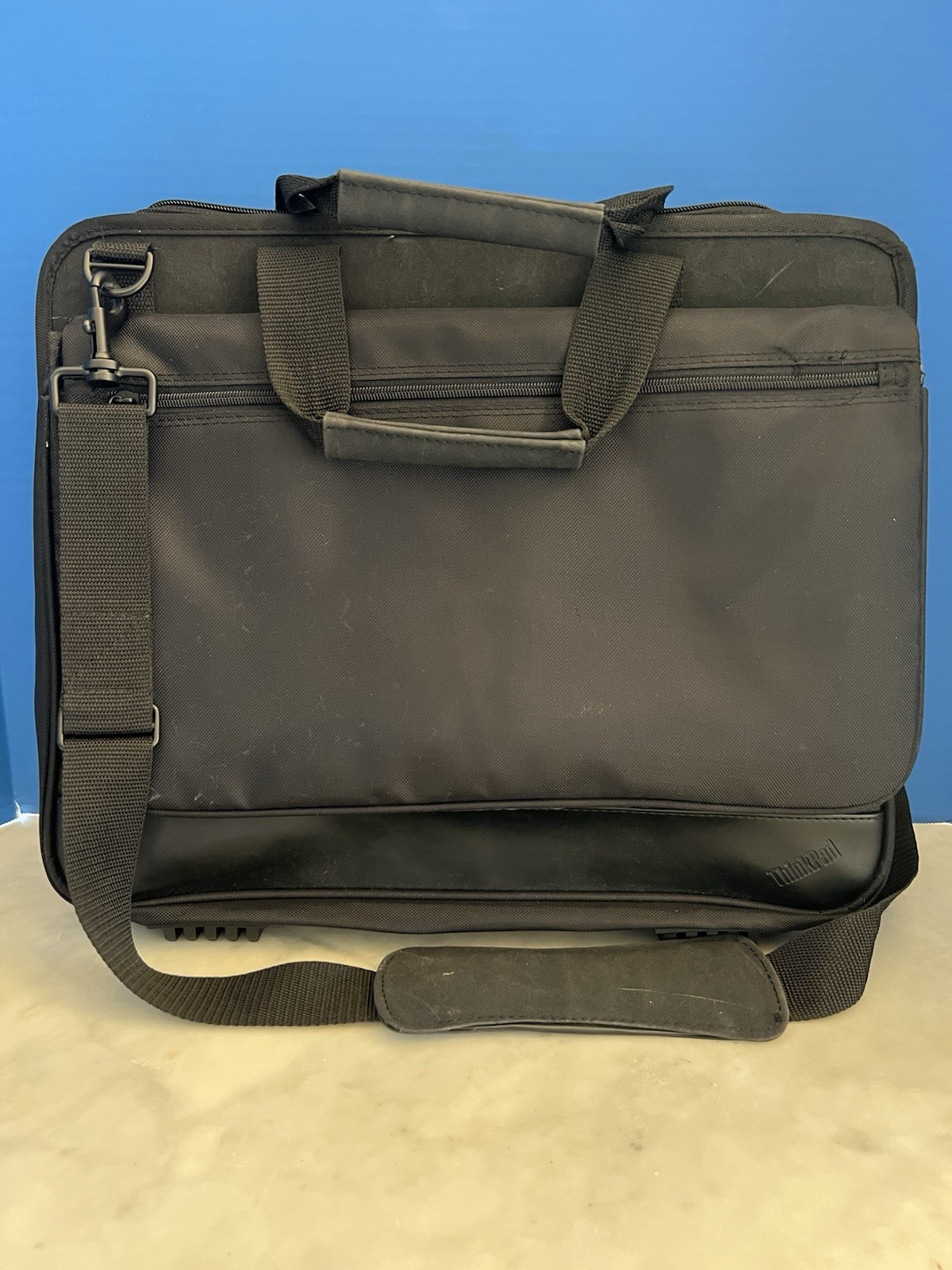 Vintage IBM ThinkPad Laptop Briefcase Bag Padded Messenger Ballistic Nylon 16"