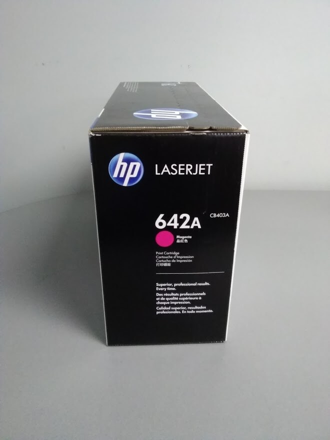 HP CB403A 642A Magenta Toner Cartridge Color LaserJet CP4005 Sealed