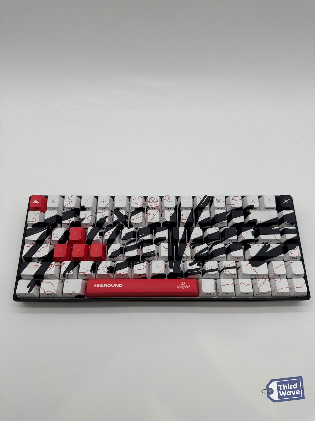 Higround x 100 Thieves Basecamp 75+ Wired RGB Hot-Swappable Keyboard Black