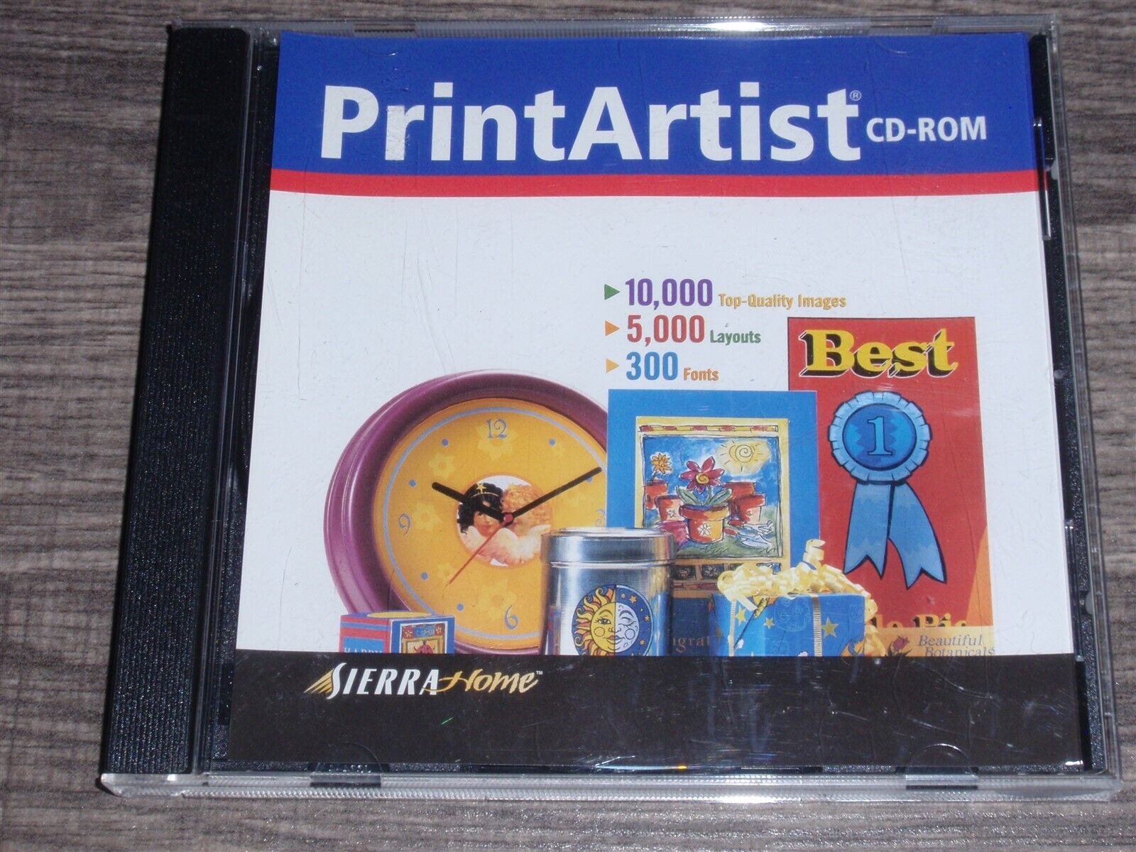 PrintArtist 2003 Version 18.0 PC CD-ROM Sierra Home for Windows XP Print Artist