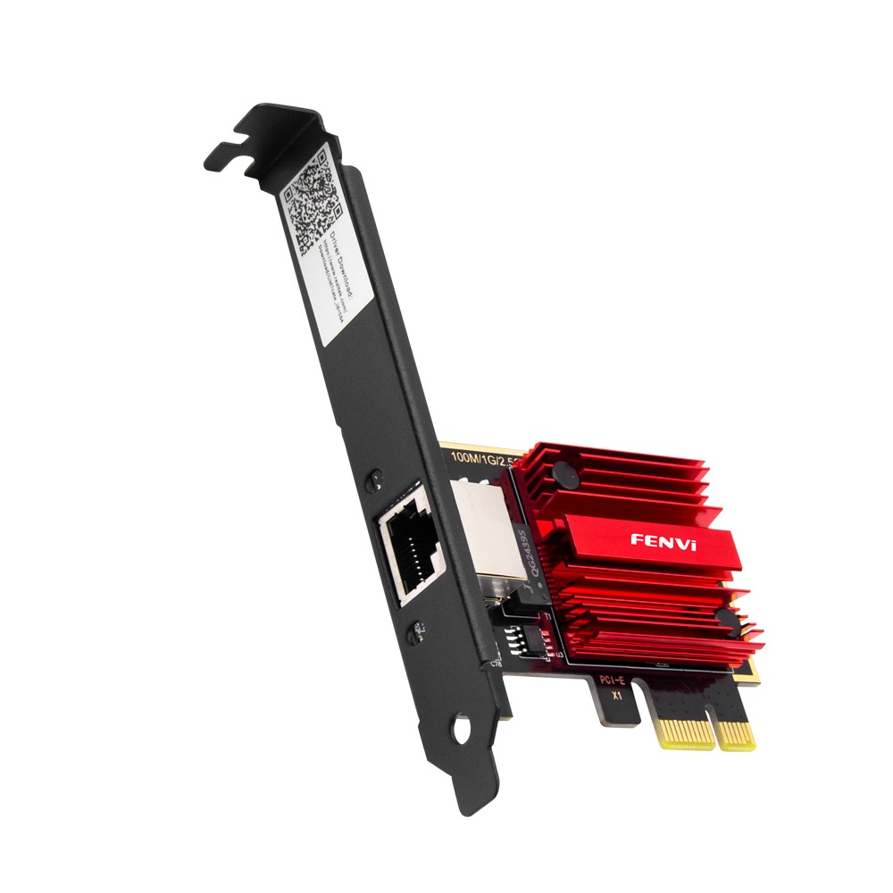 PCI‑E Ethernet Card 2.5Gbps RTL8125 Chip RJ45 Gigabit LAN Adapter for Desktop PC