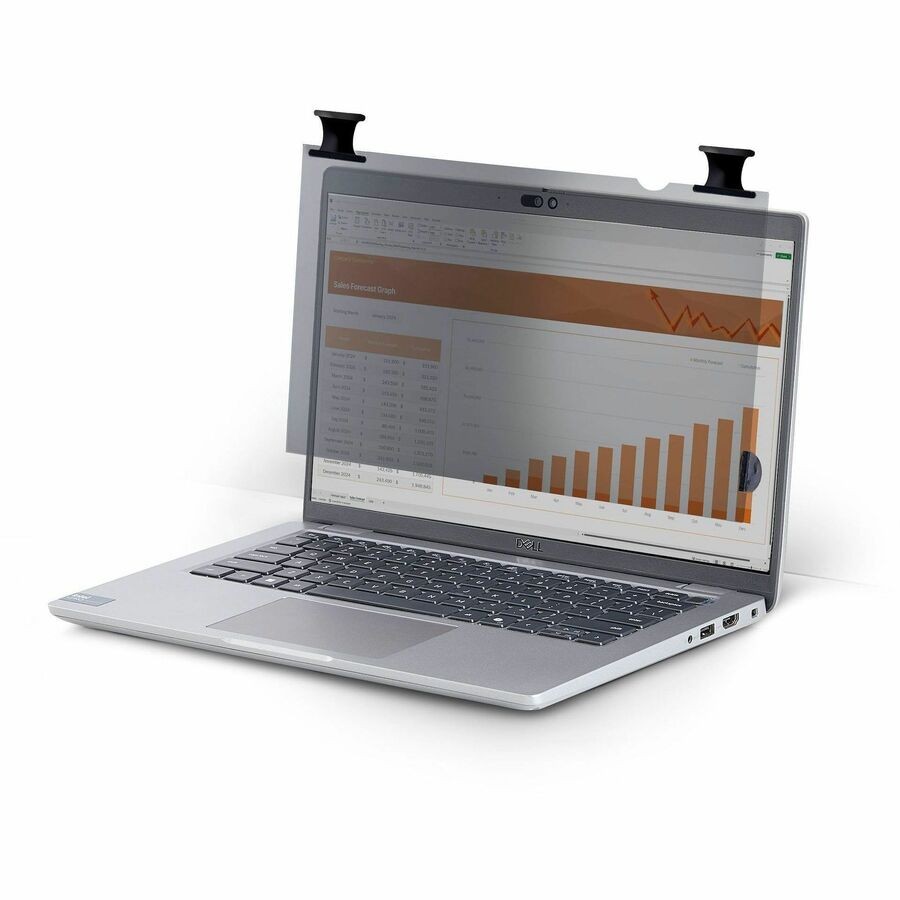 StarTech 14-inch 16:9 Bright Privacy Screen Filter with Touch, Flip-Over, 75%
