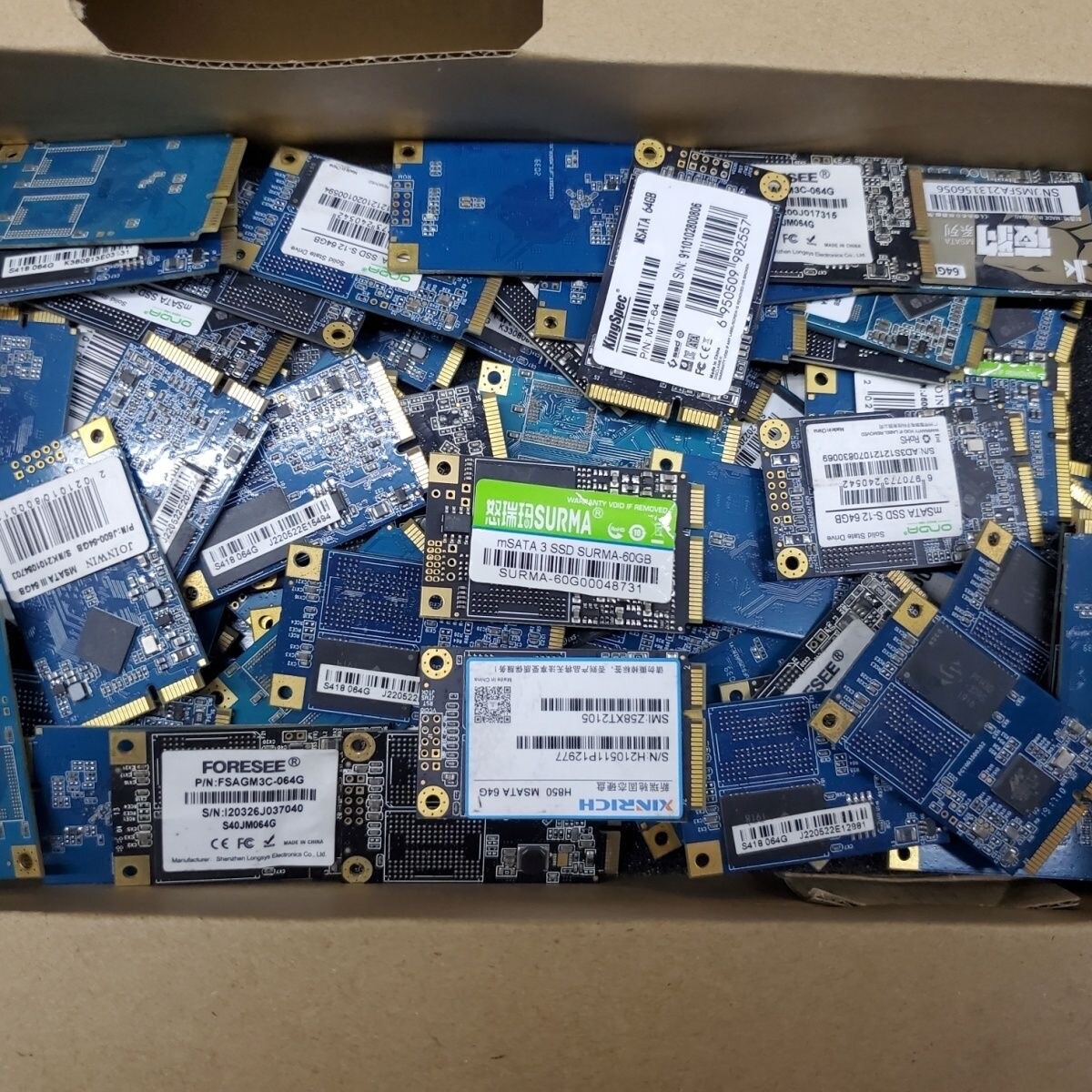 Lot Wholesale 1.8 in 120GB 128GB 240GB 256GB SSD MSATA Solid State Drives