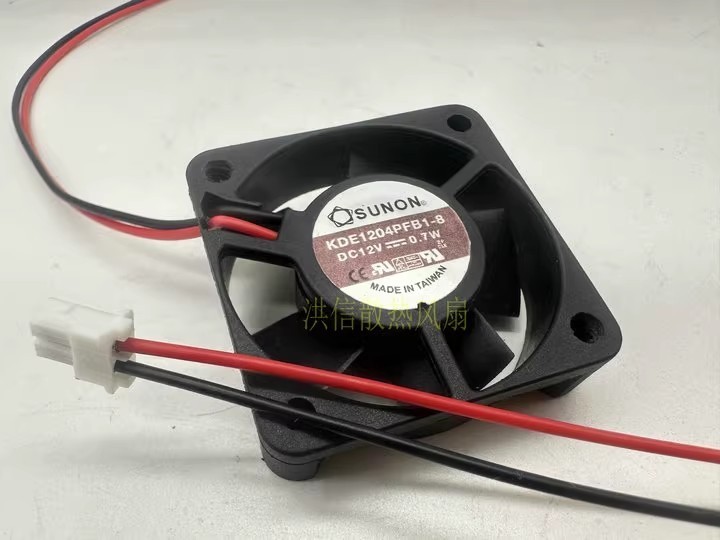 SUNON KDE1204PFB1-8 DC12V 0.7W 40*40*10MM 2-Pin Cooling Fan