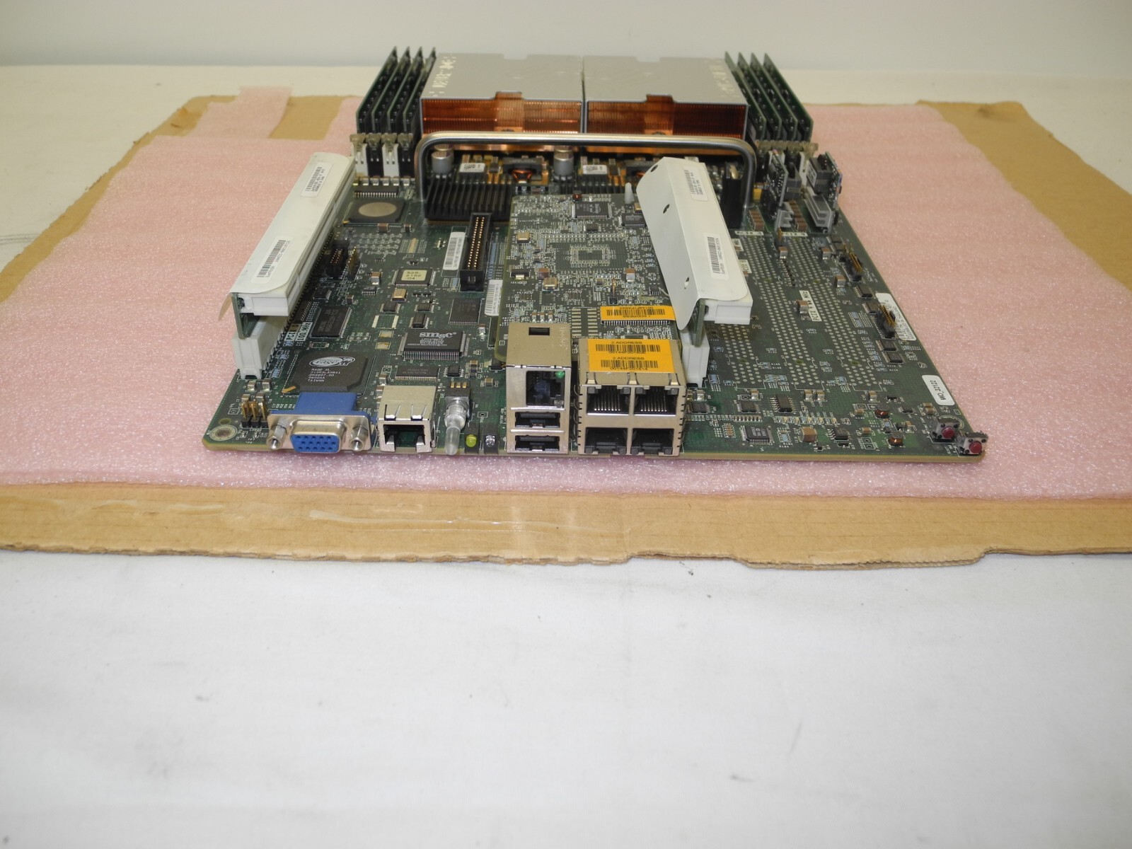 SUN 500-7261-03 SUNFIRE X4100 MLB 8GB RAM DUAL AMD 280 QC CPU  2 RISERS & GRASP