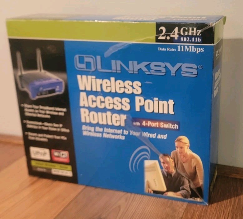 Linksys Wireless-B 2.4GHz Broadband Router (BEFW11S4 V2) - New/Open Box