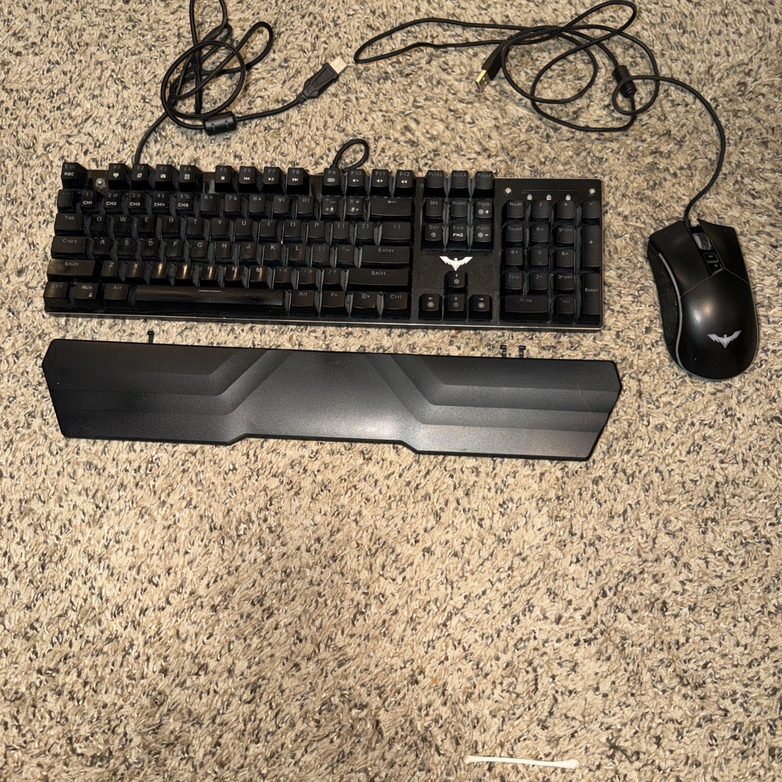 HAVIT HV-KB389L Mechanical Gaming Keyboard USB Wired. With Mouse MS733