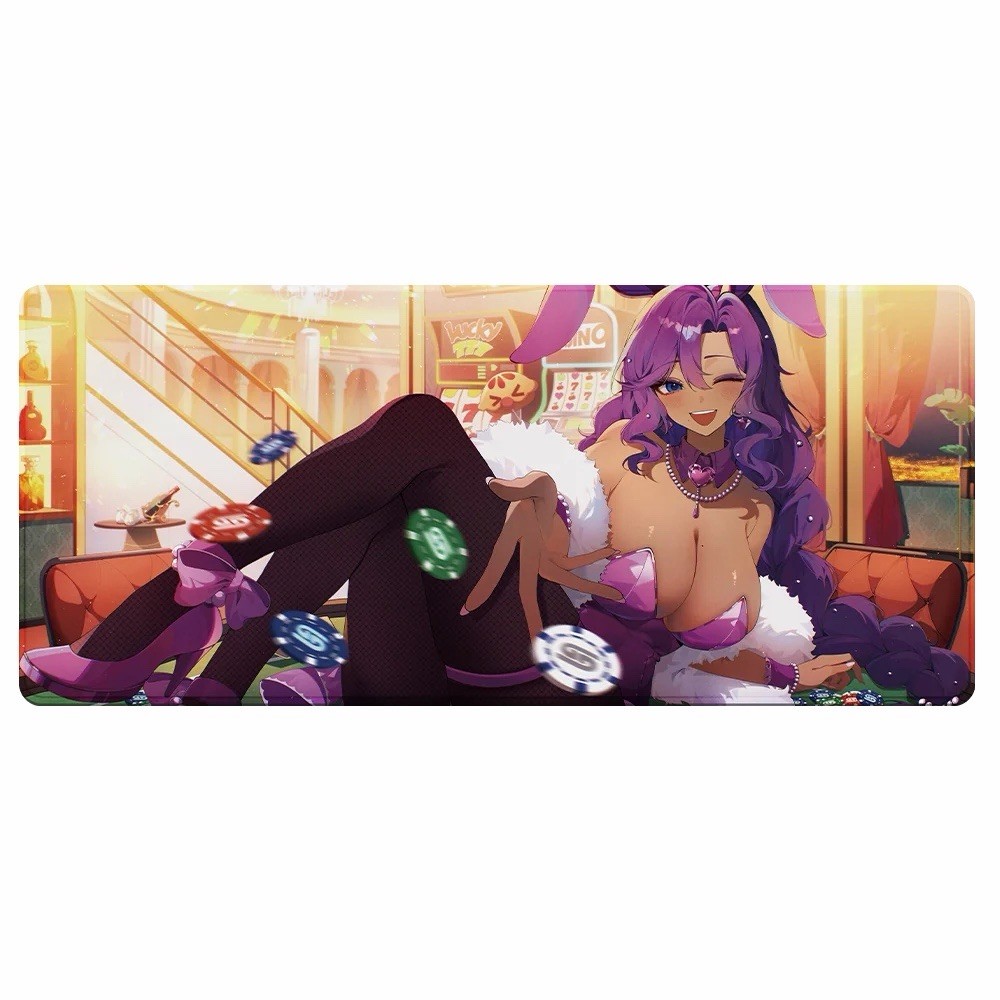 Gamersupps GG Waifu Creator Chachayourvmom Mousepad Desk/Play Mat Limited