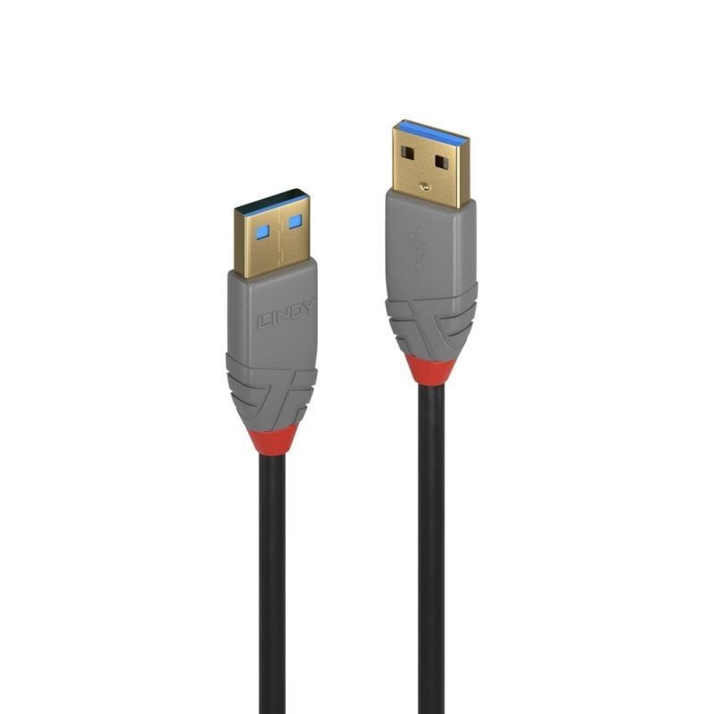 Lindy 2m USB-A 3.0 Cable Anthra Line [36752]