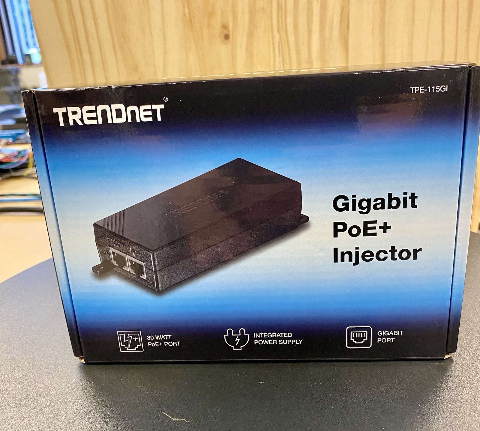 TRENDnet Gigabit PoE+ Injector TPE-115GI /A Brand New