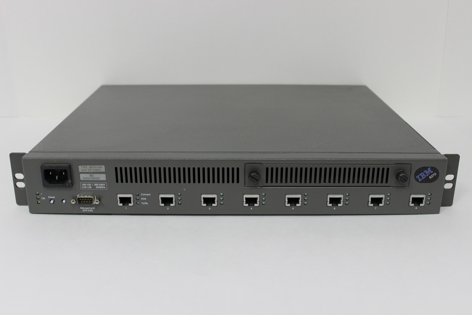 IBM 8272-108 LANSTREAMER 8272 SWITCH 85H5009 85H5005 WITH WARRANTY