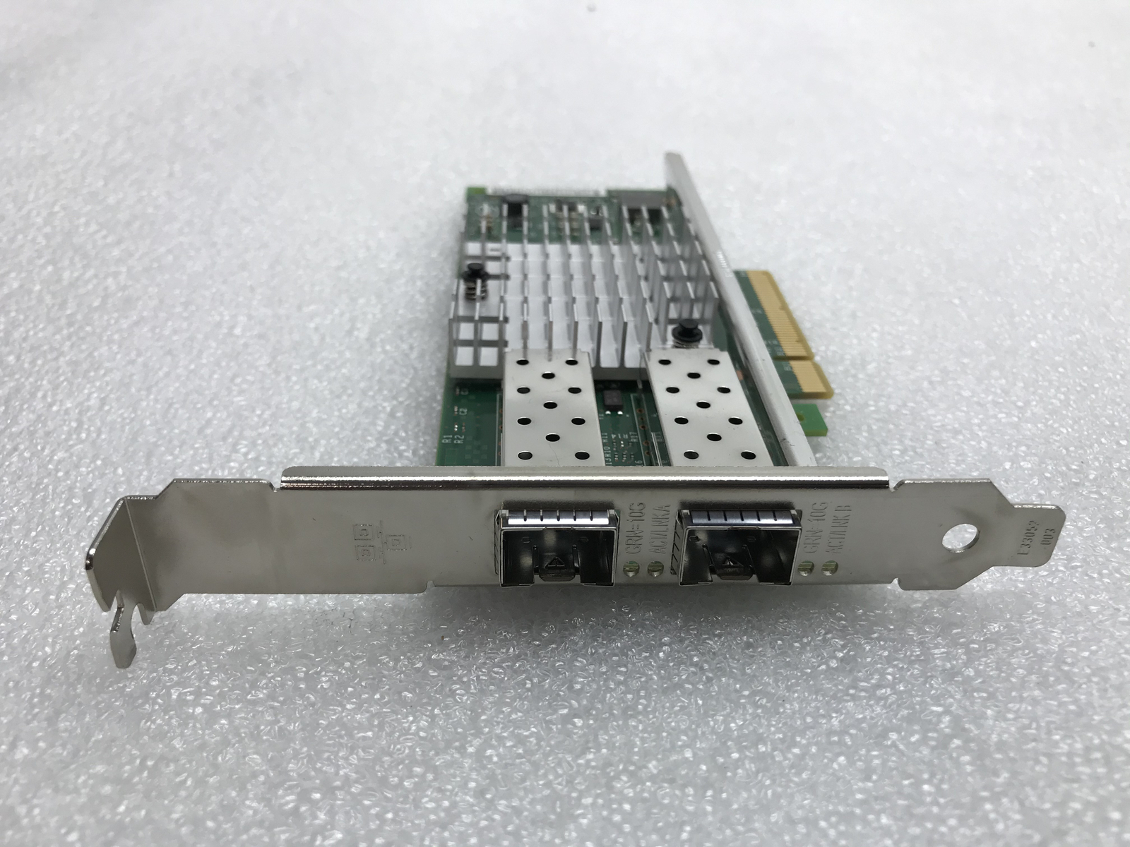 Dell 0942V6 Intel X520 Dual Port SFP+ Ethernet Network Adapter 2x 10Gb SFP