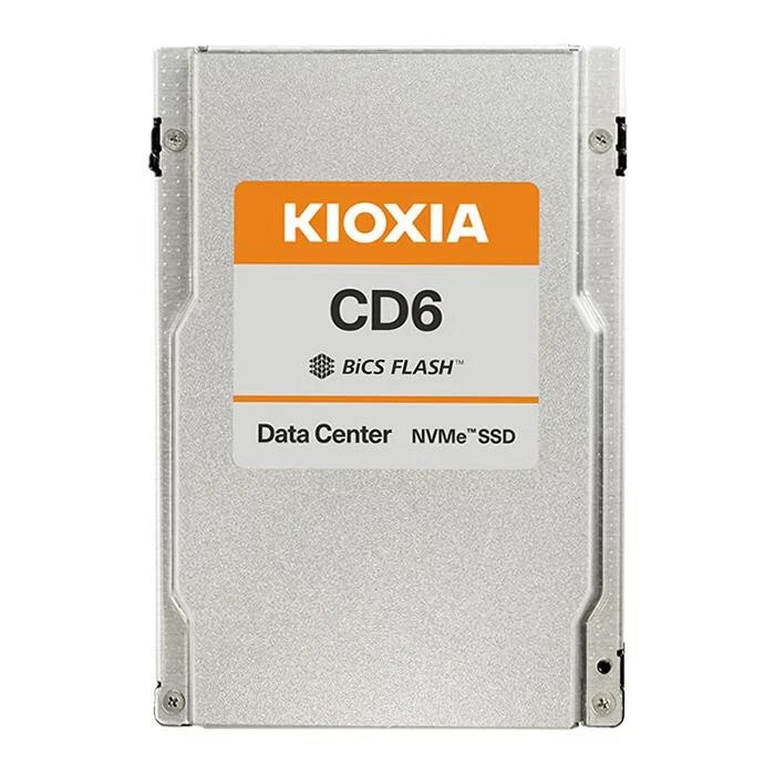 Kioxia KCD6XVUL3T20 CD6-V 3.2TB NVMe PCIe Gen4 x4 2.5" 15mm SIE SSD