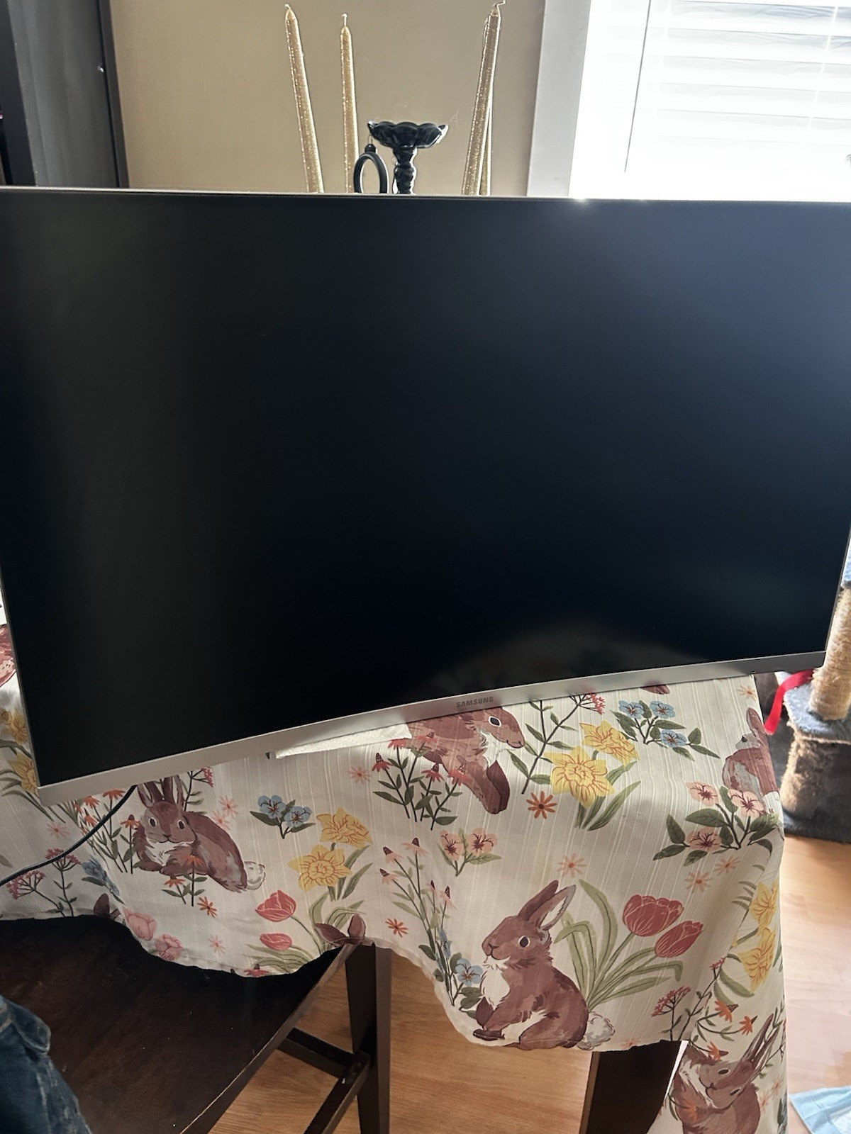 Samsung 27-Inch Curved Monitor C27F591FD LC27F591FDNXZA HDMI 16:9 White