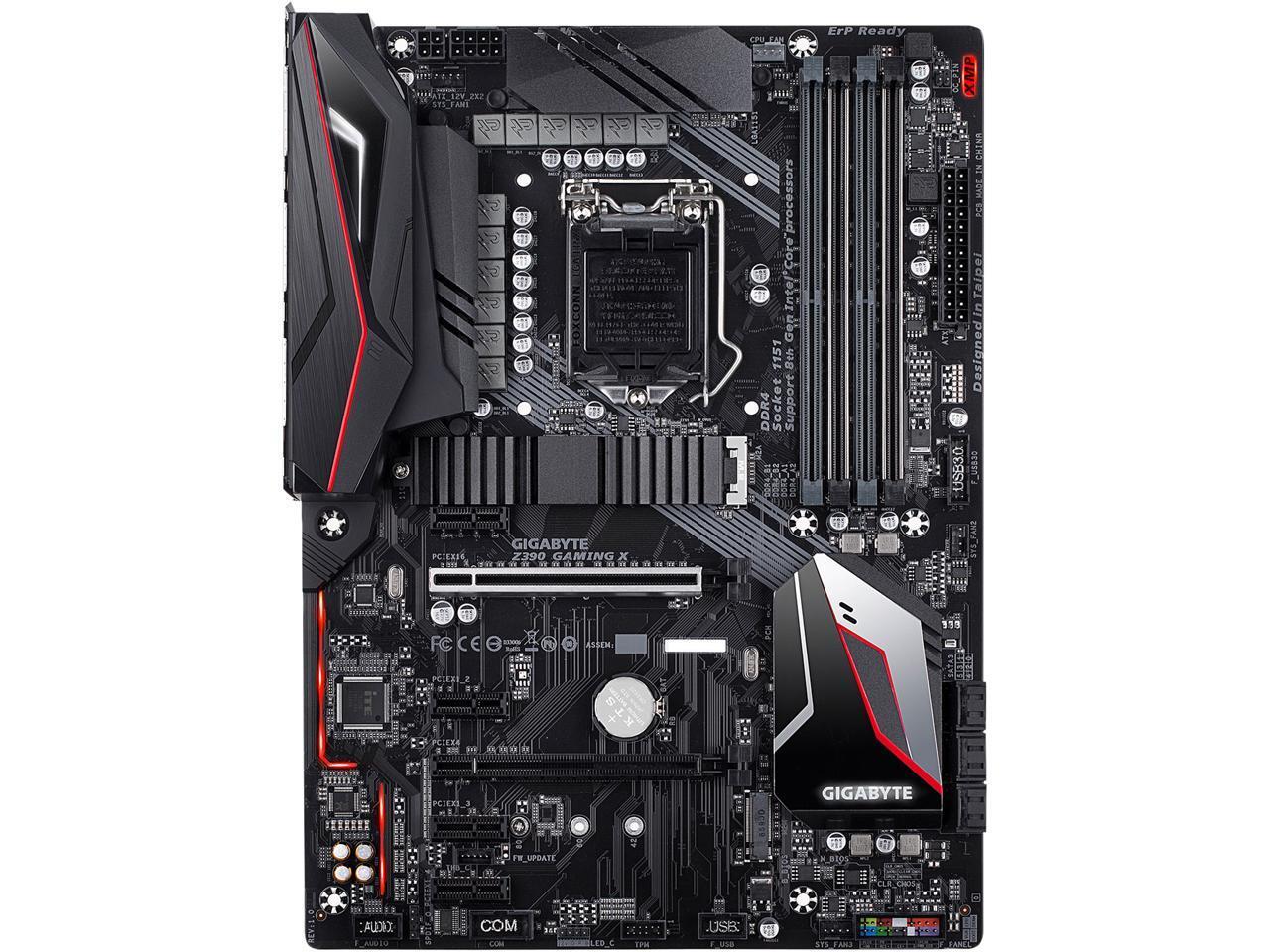 GIGABYTE Z390 GAMING X LGA 1151 Intel Z390 HDMI SATA 6Gb/s ATX Intel Motherboard