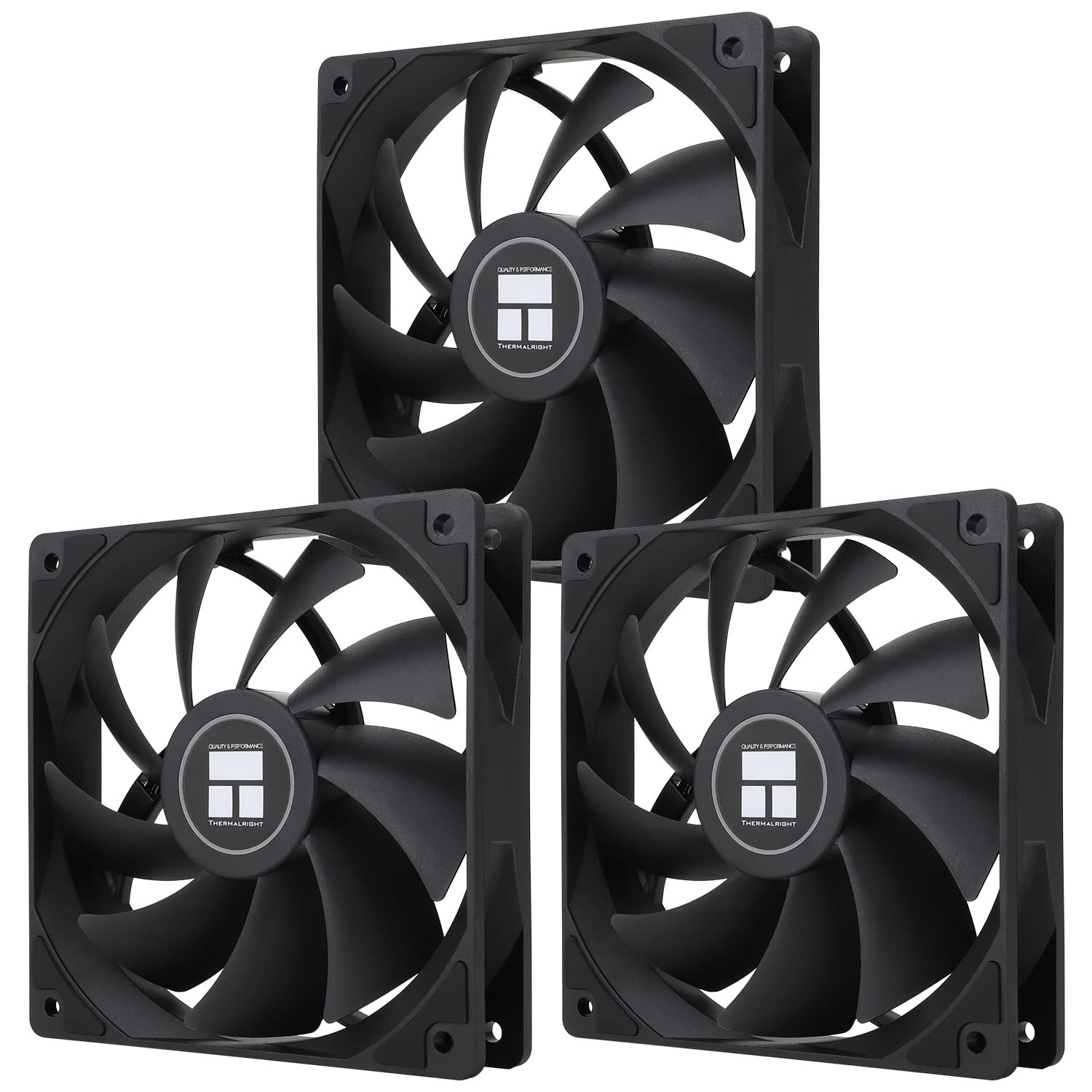 Thermalright TL-C12C X3 CPU Fan 120mm Case Cooler Fan, 4pin PWM 