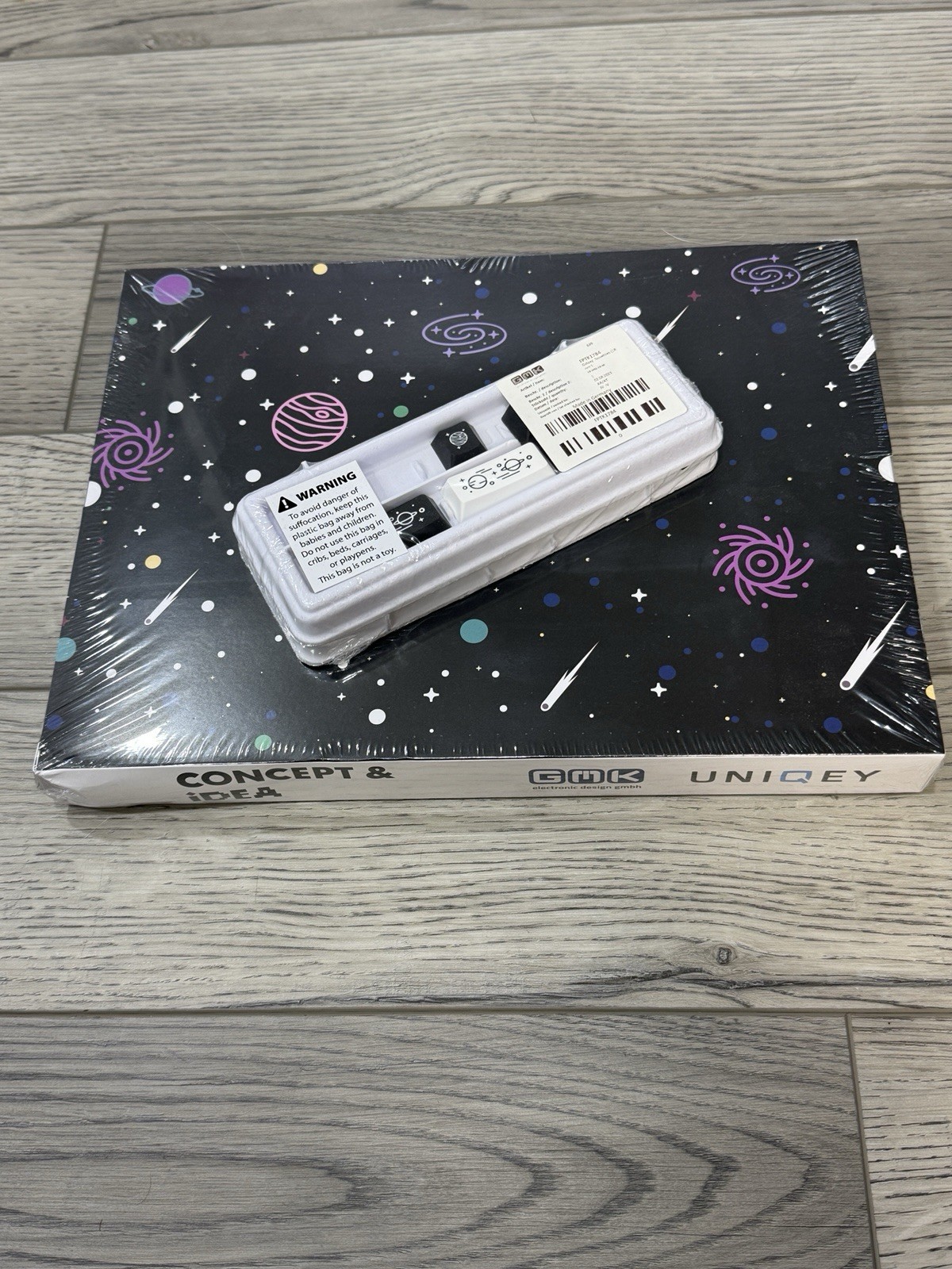 Sealed GMK Galaxy Base Set + Novelties Keycaps Bundle