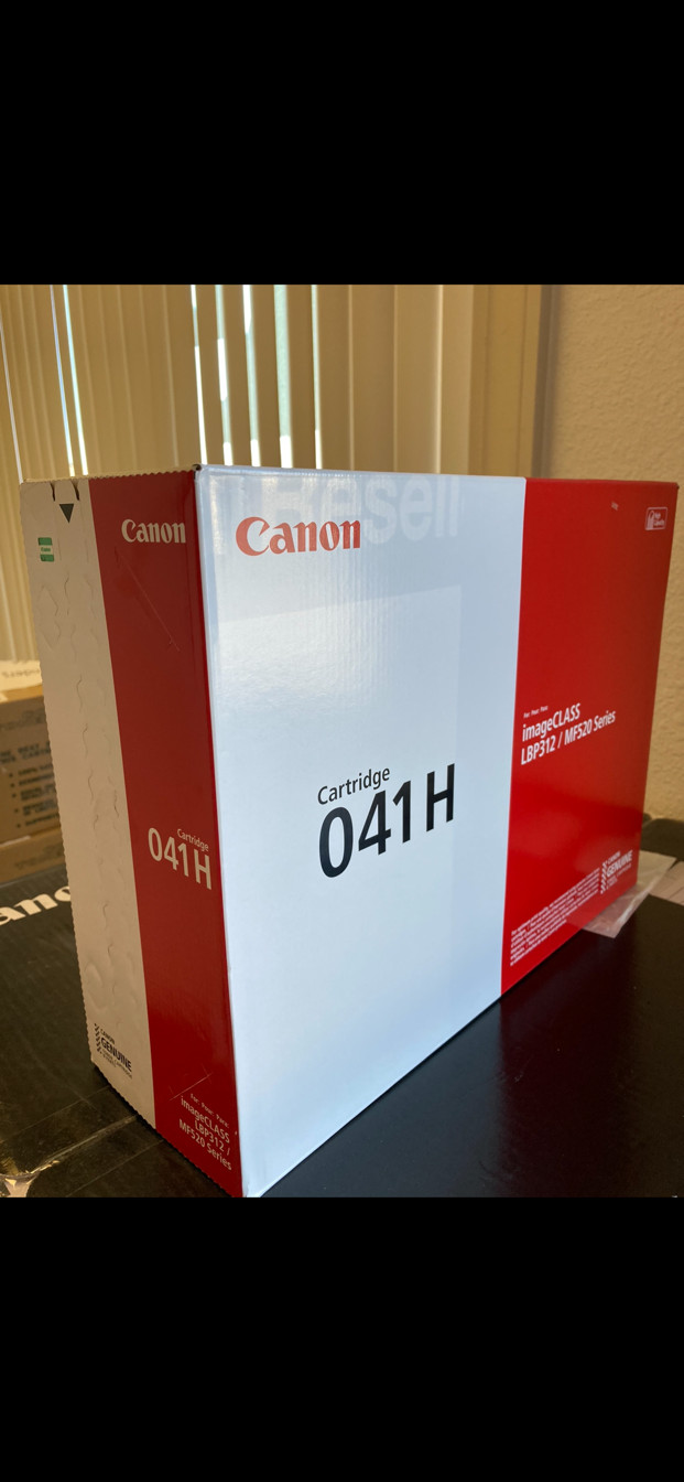 OEM NEW Genuine Canon 041H Hi-Capacity Black Toner Cartridge Sealed 0453C001
