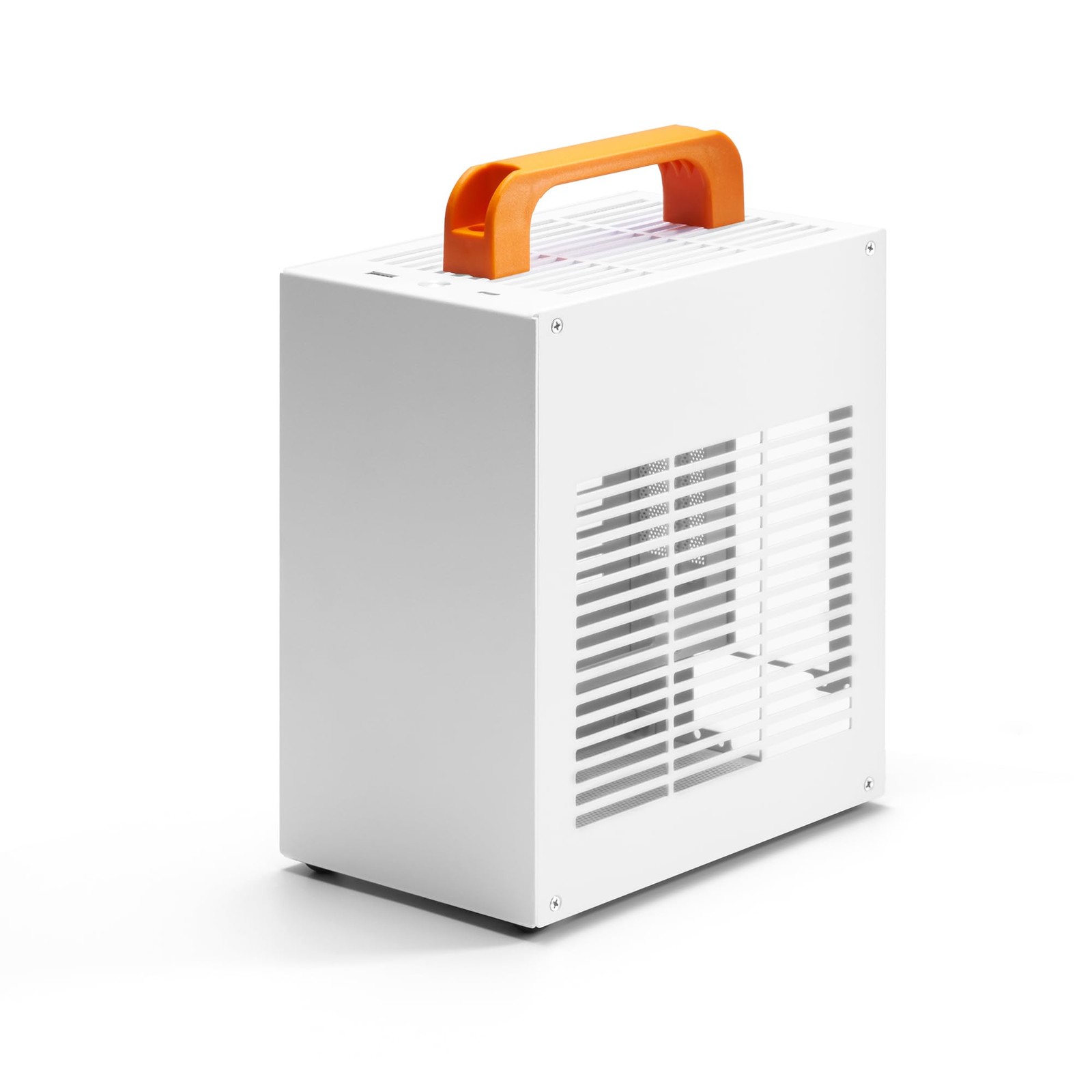 Itx Mini Case - K39 (Steel) | 1U Power Supply | Front I/O USB & Type-C Port | 2