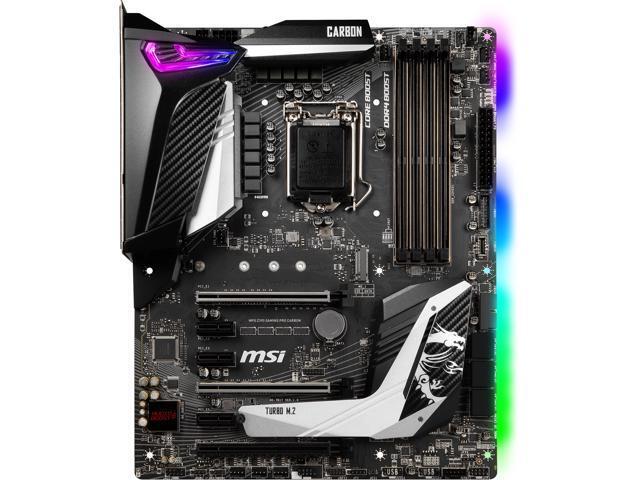 MSI MPG Z390 GAMING PRO CARBON LGA 1151 DDR4 HDMI/ DP ATX Motherboard