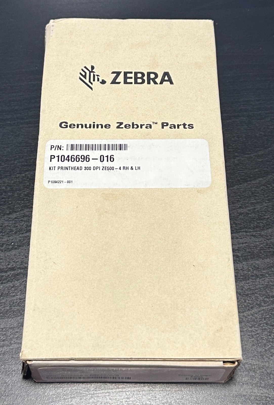 Zebra P1046696-016 P1046696016 ZE500-4 300 DPI Printhead Kit OEM