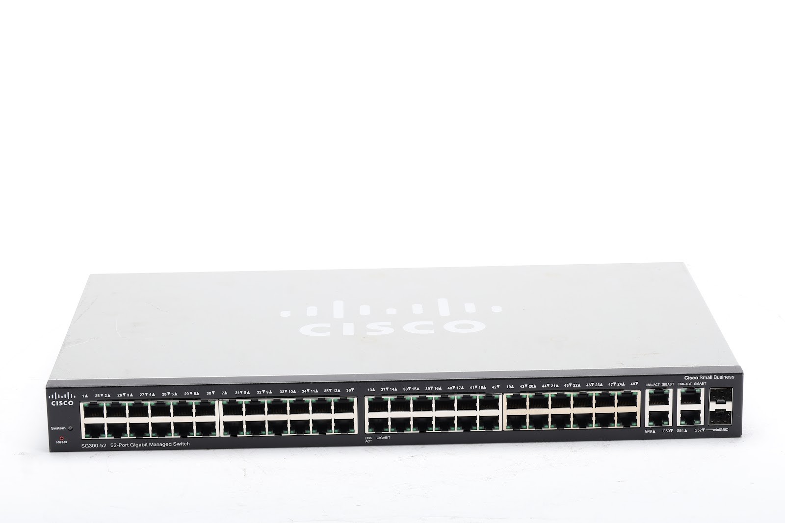 Cisco SG300-52 Small Business 52-Port Gigabit Ethernet Managed Network Switch