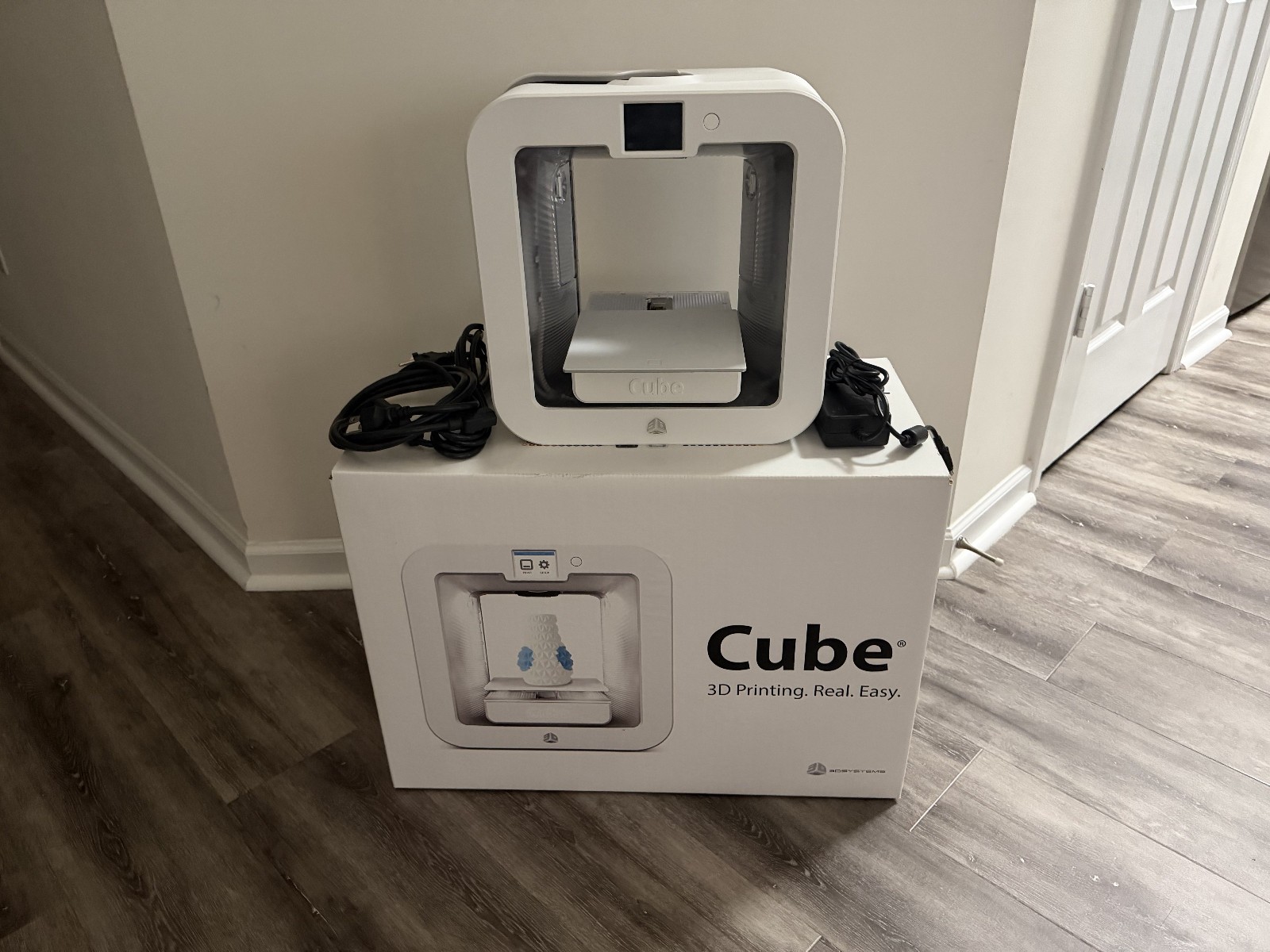 3D Systems Cube 3D Printer, 3rd Gen Cartridge, 6" x 6" x 6", Windows & Mac